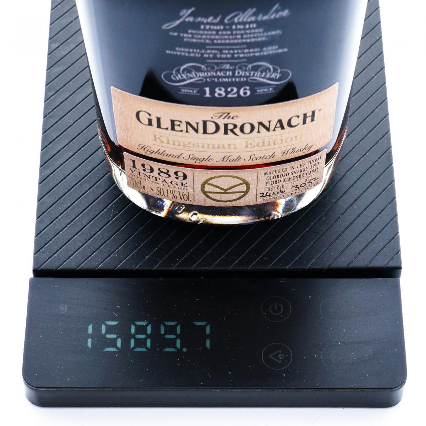 Glendronach 格兰多纳 29年 1989 王牌特工限量版 行货 50.1%