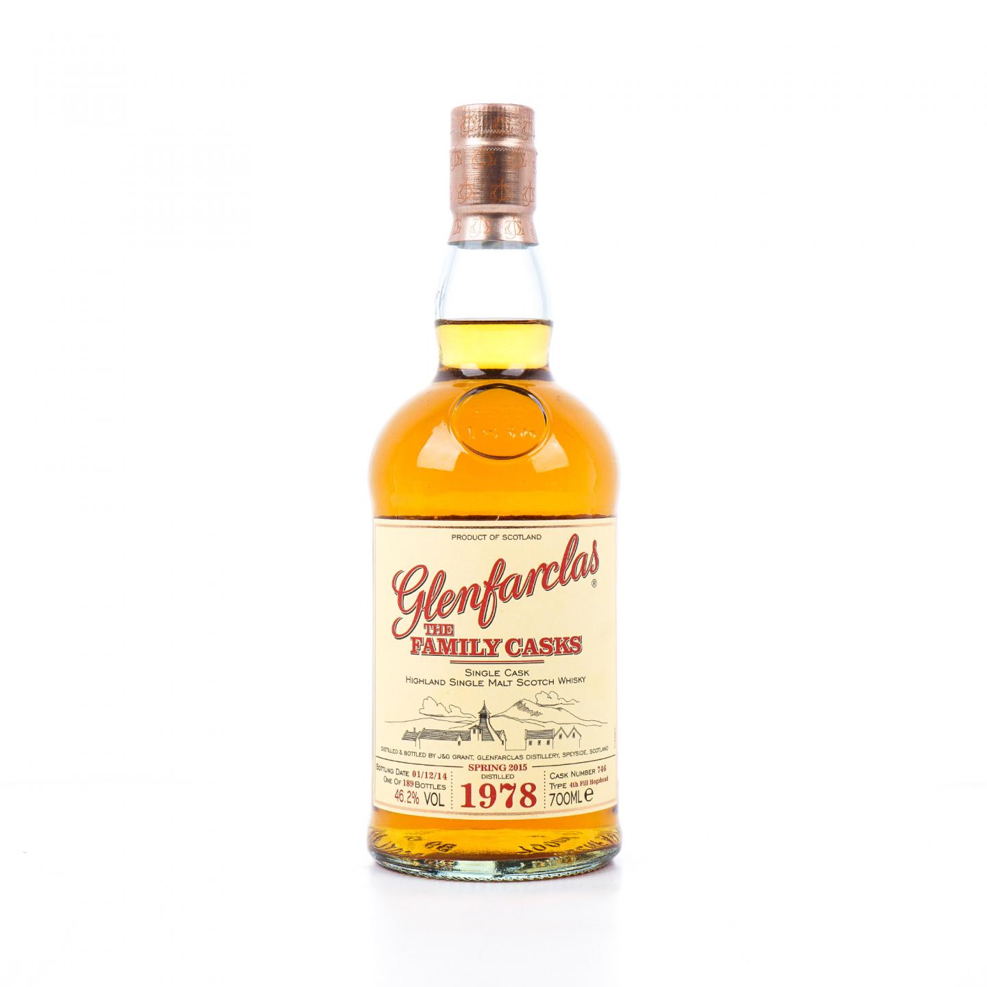 Glenfarclas 格兰花格 1978-2014 家族桶#746