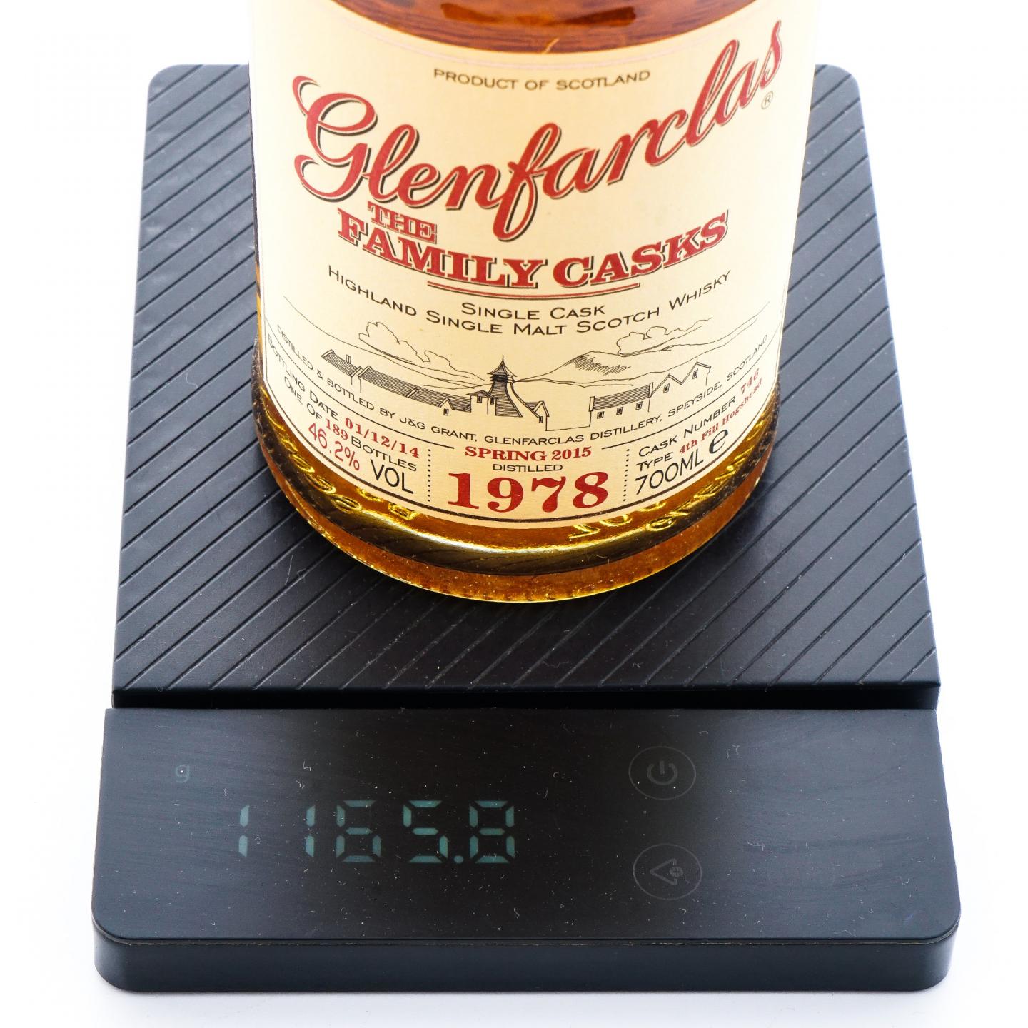 Glenfarclas 格兰花格 1978-2014 家族桶#746