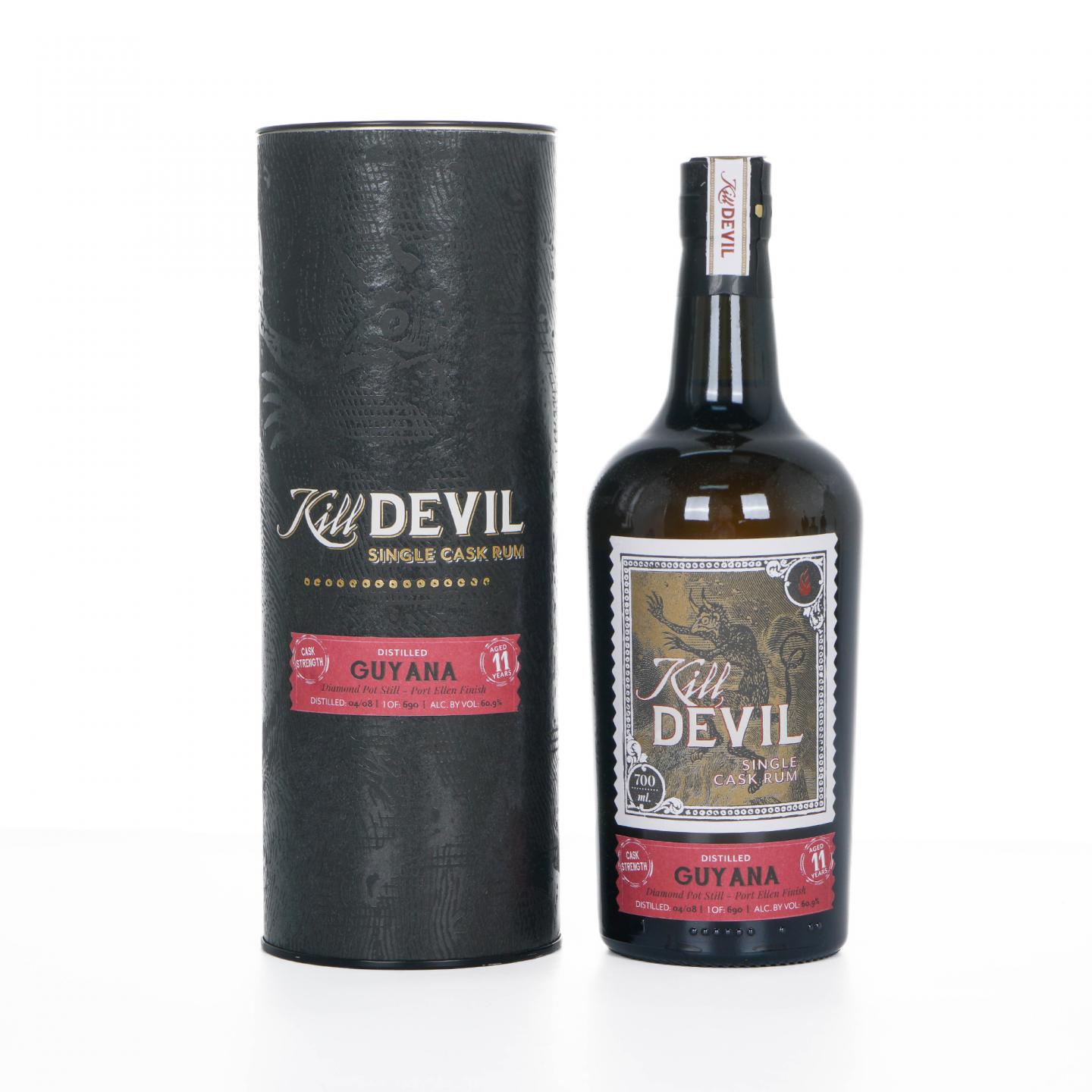 Guyana 钻石 11年 2008 Kill Devil 单桶朗姆酒