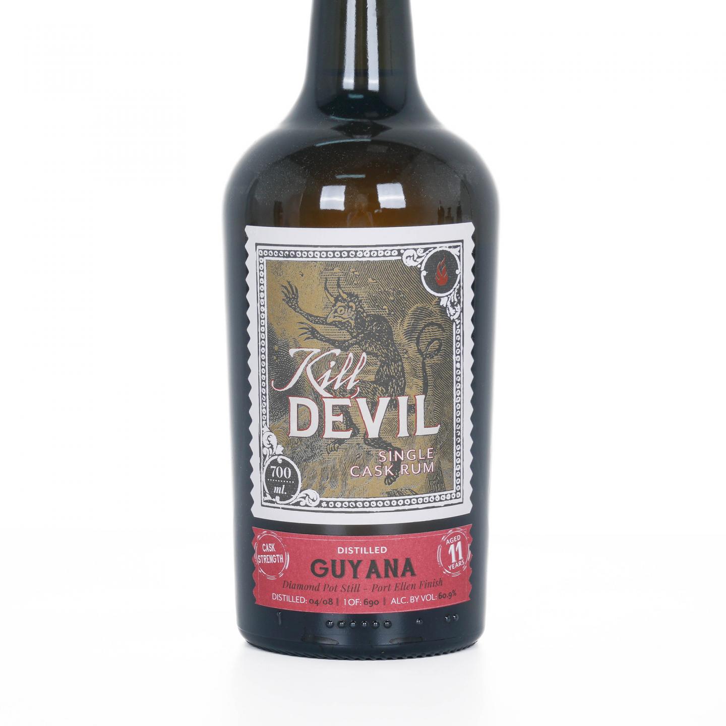 Guyana 钻石 11年 2008 Kill Devil 单桶朗姆酒