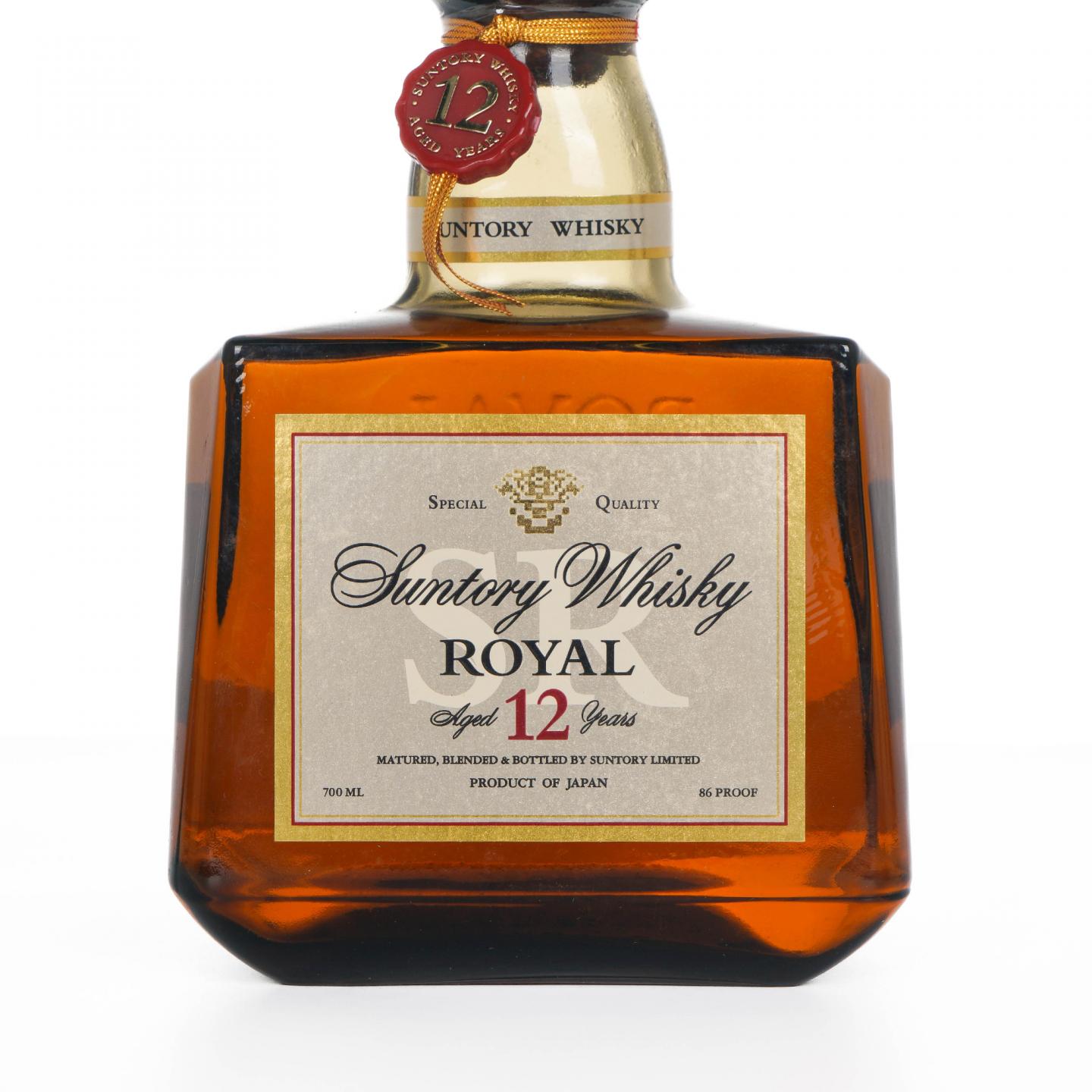 三得利 Royal 12年 SR 金花标