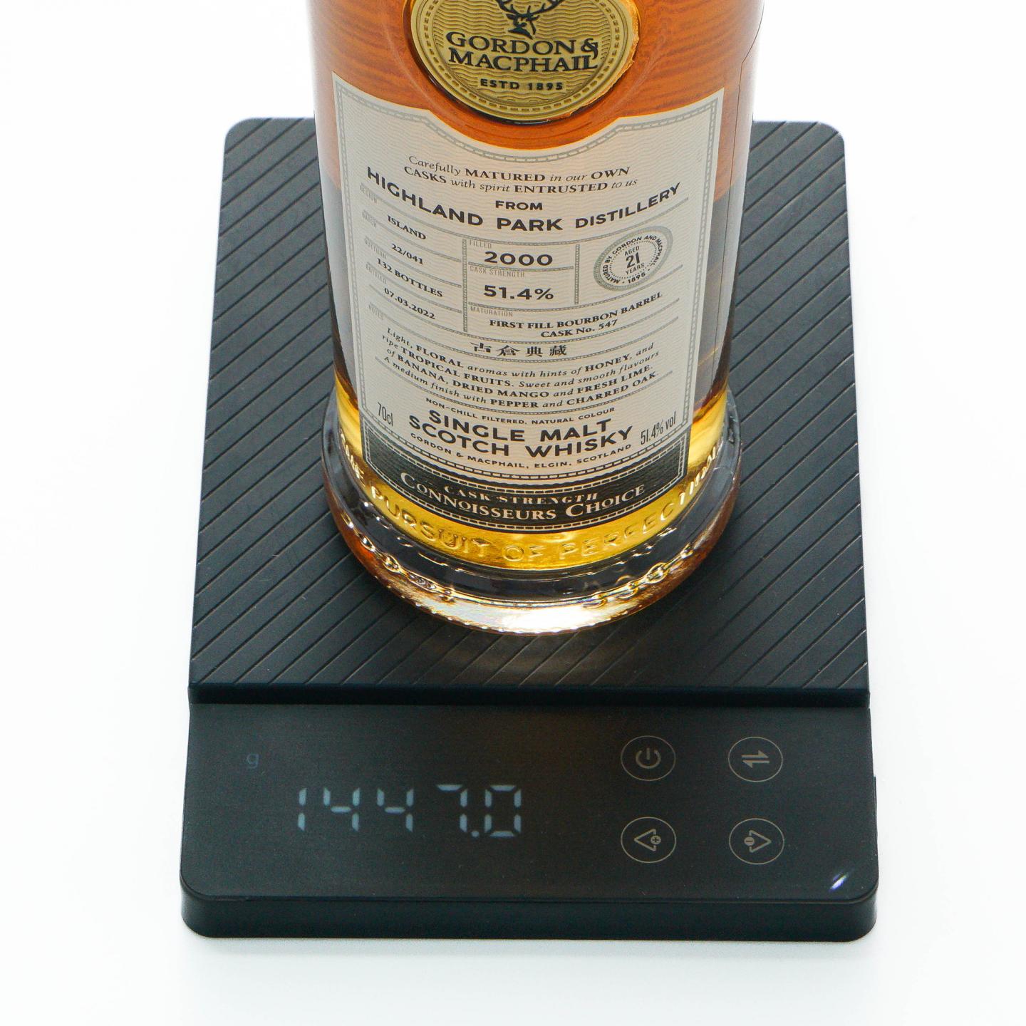 Highland Park 高原骑士 21年 2000-2022 GM 桶强