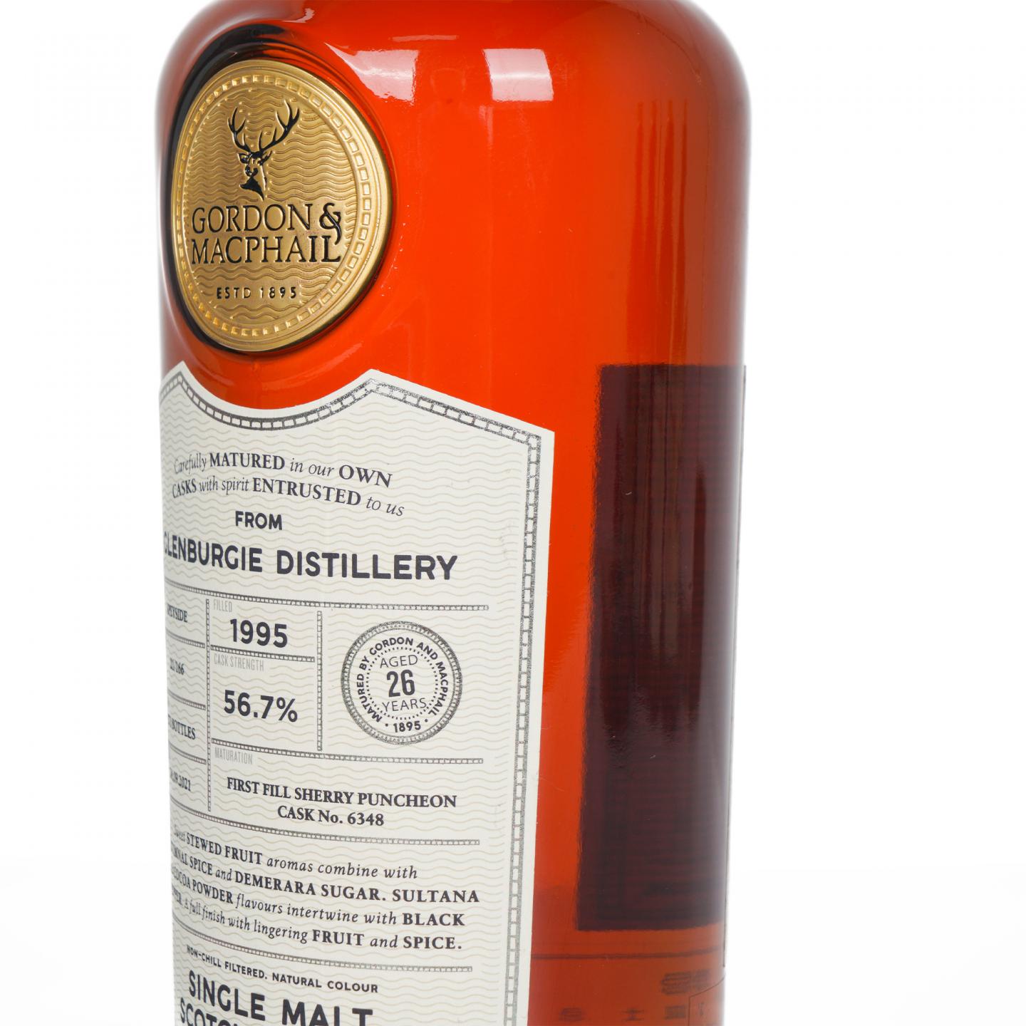 Glenburgie 格兰伯奇 26年 1995-2021 GM 雪莉桶#6348