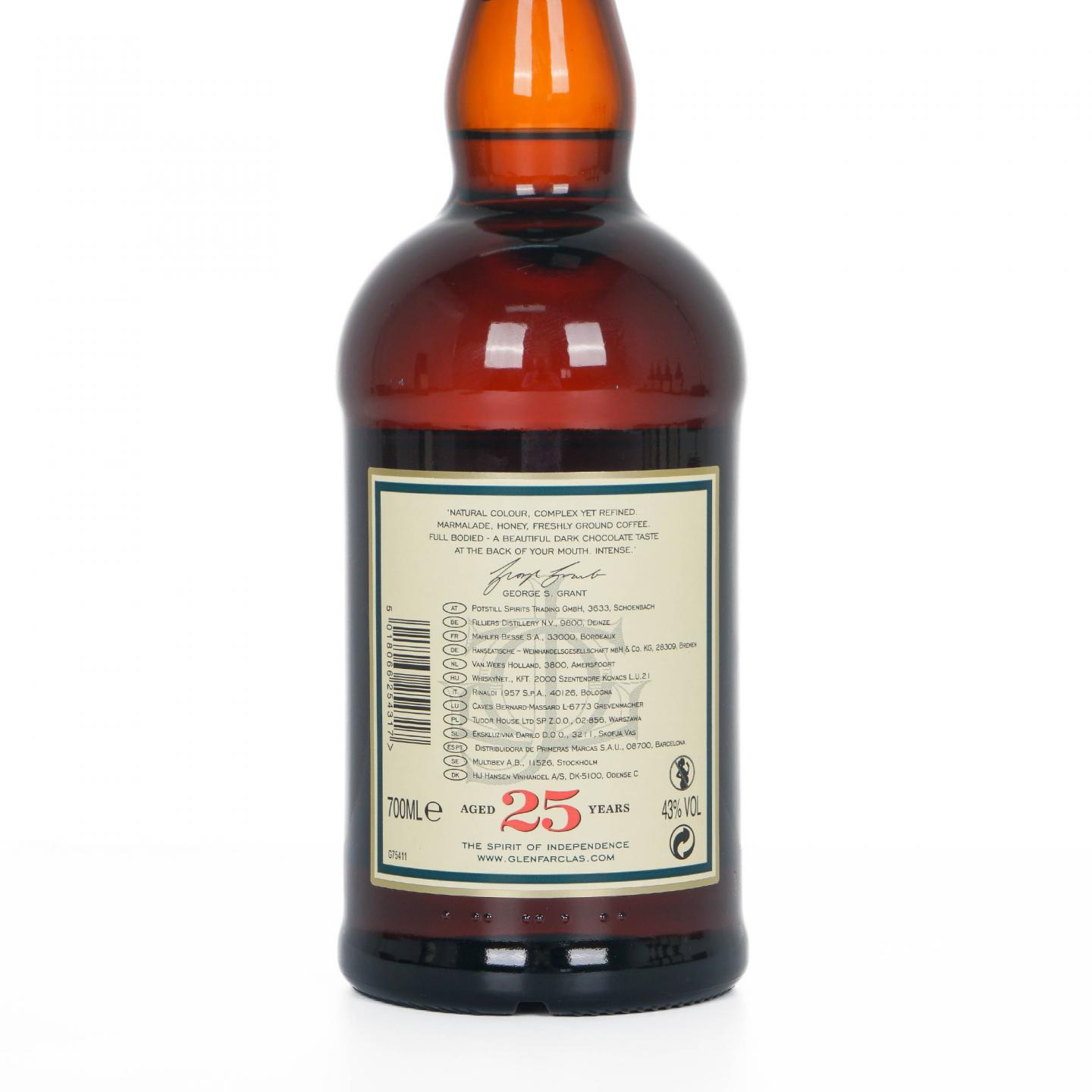Glenfarclas 格兰花格 25年 2021 圆筒