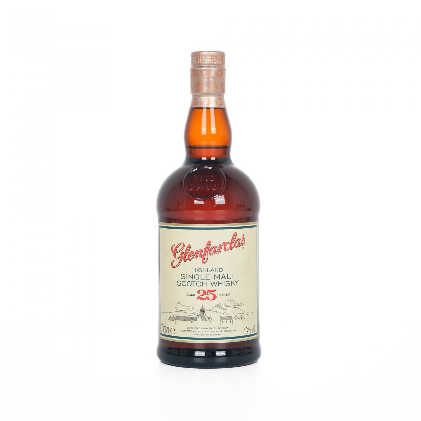 Glenfarclas 格兰花格 25年 2021 圆筒 700ml