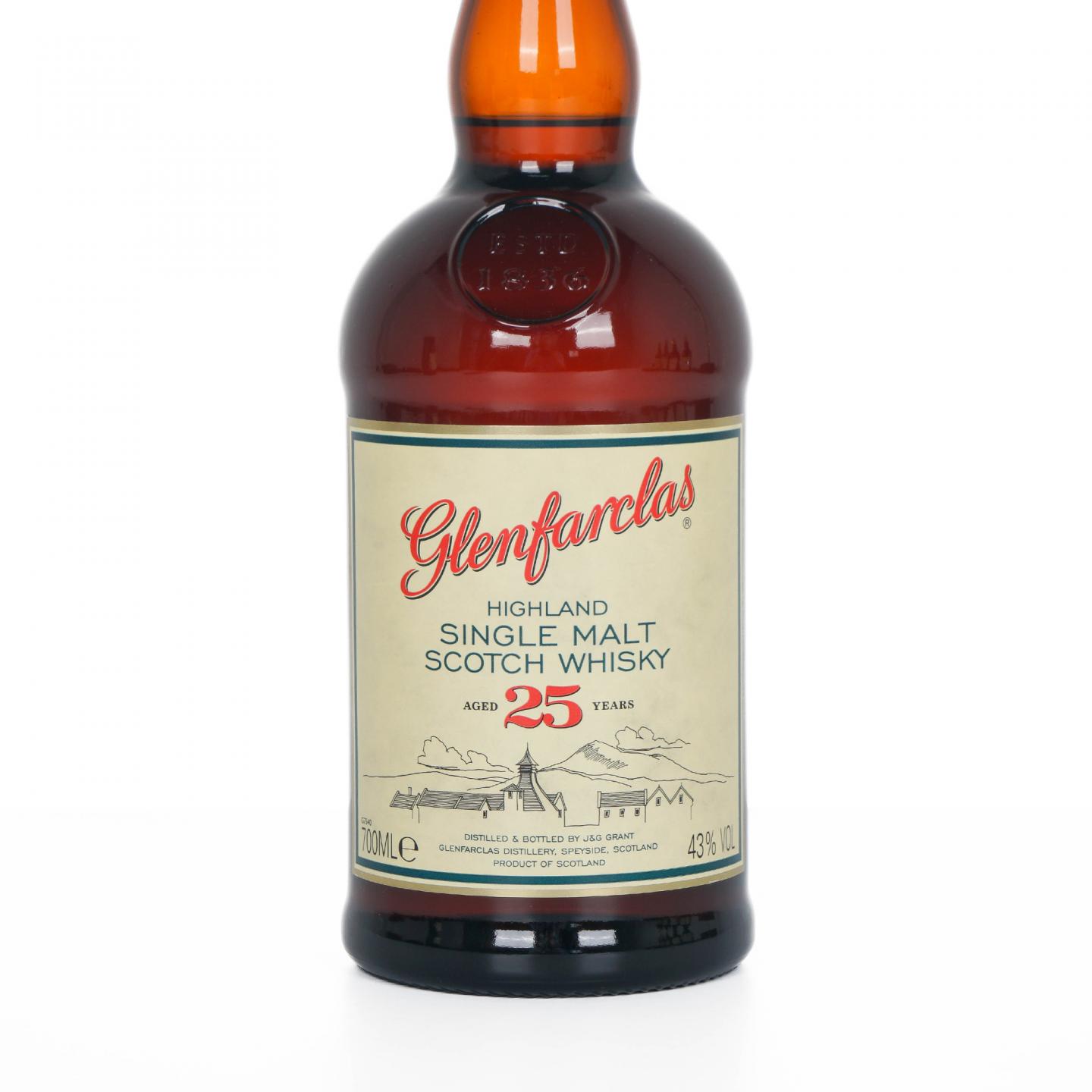 Glenfarclas 格兰花格 25年 2021 圆筒 700ml