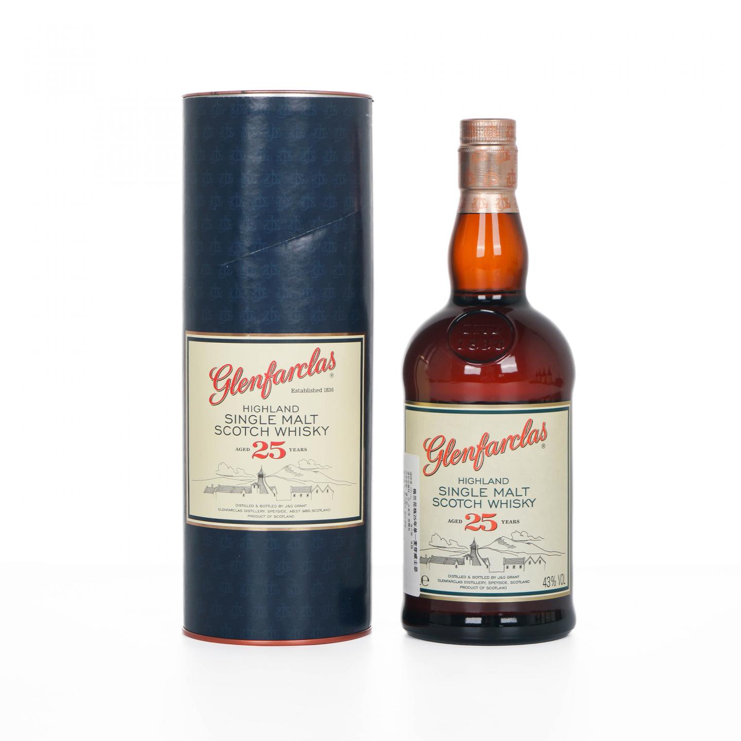 Glenfarclas 格兰花格 25年 2019 圆筒