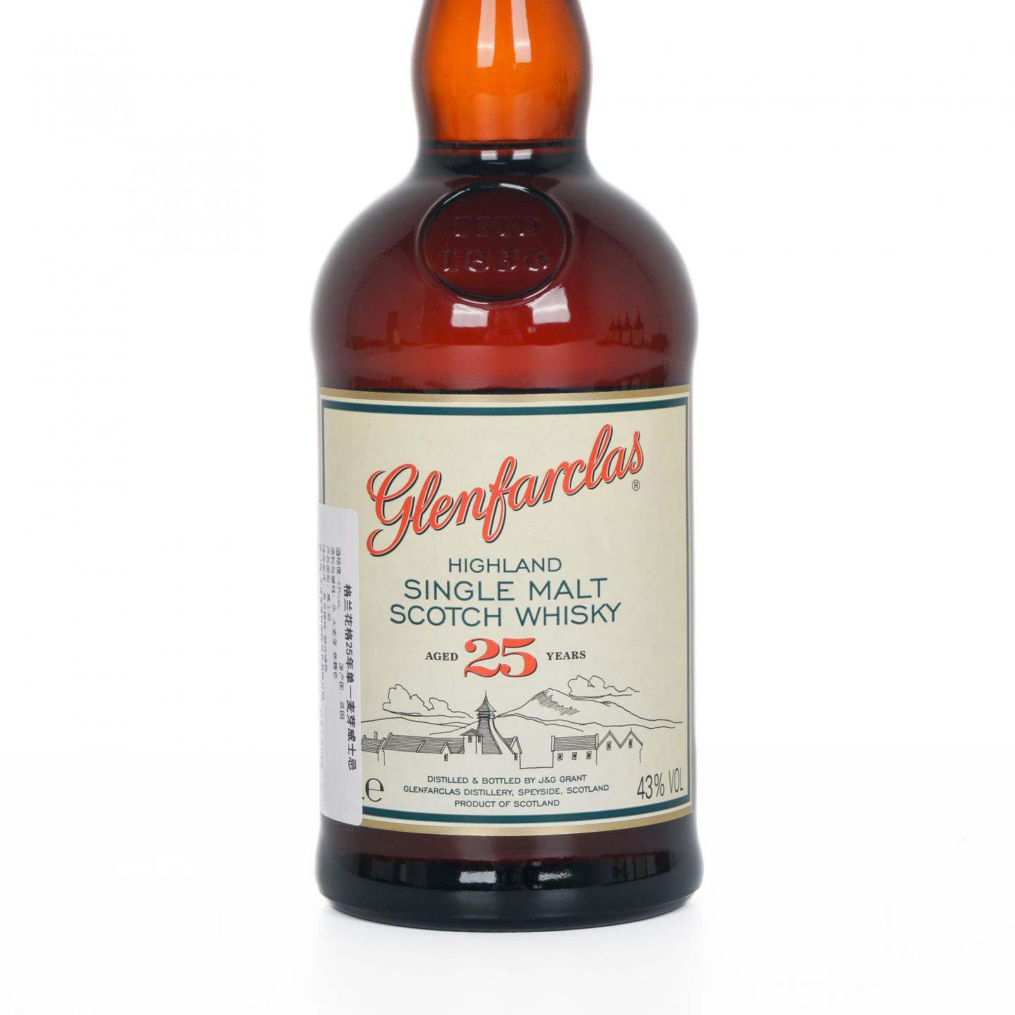Glenfarclas 格兰花格 25年 2019 圆筒