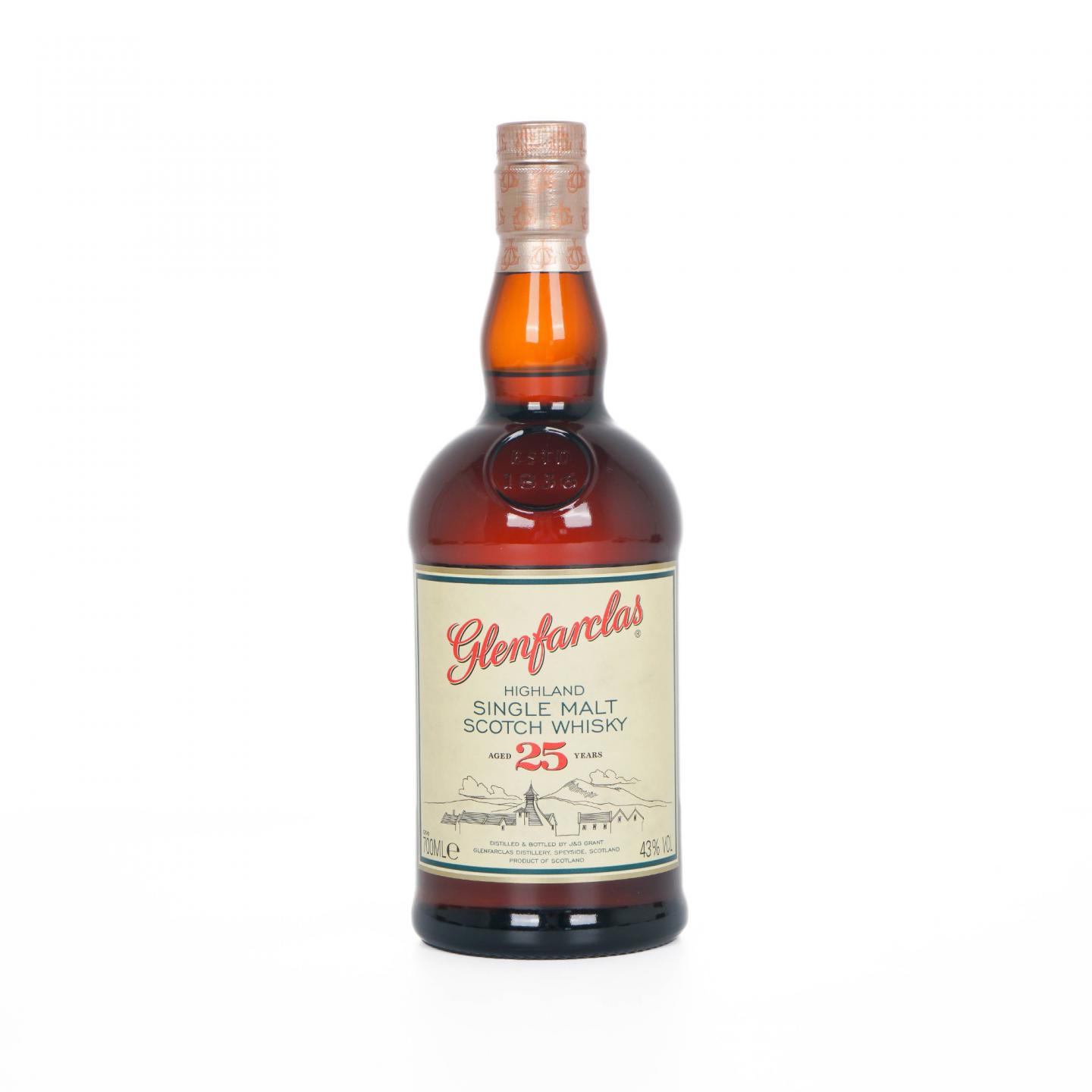Glenfarclas 格兰花格 25年 2021 700ml