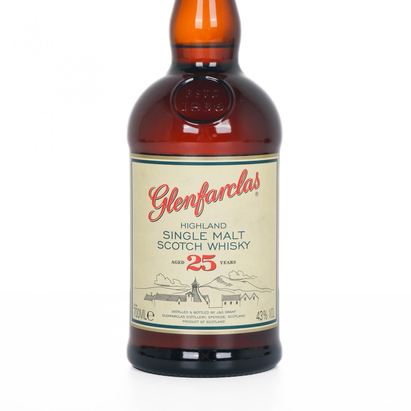 Glenfarclas 格兰花格 25年 2021 700ml
