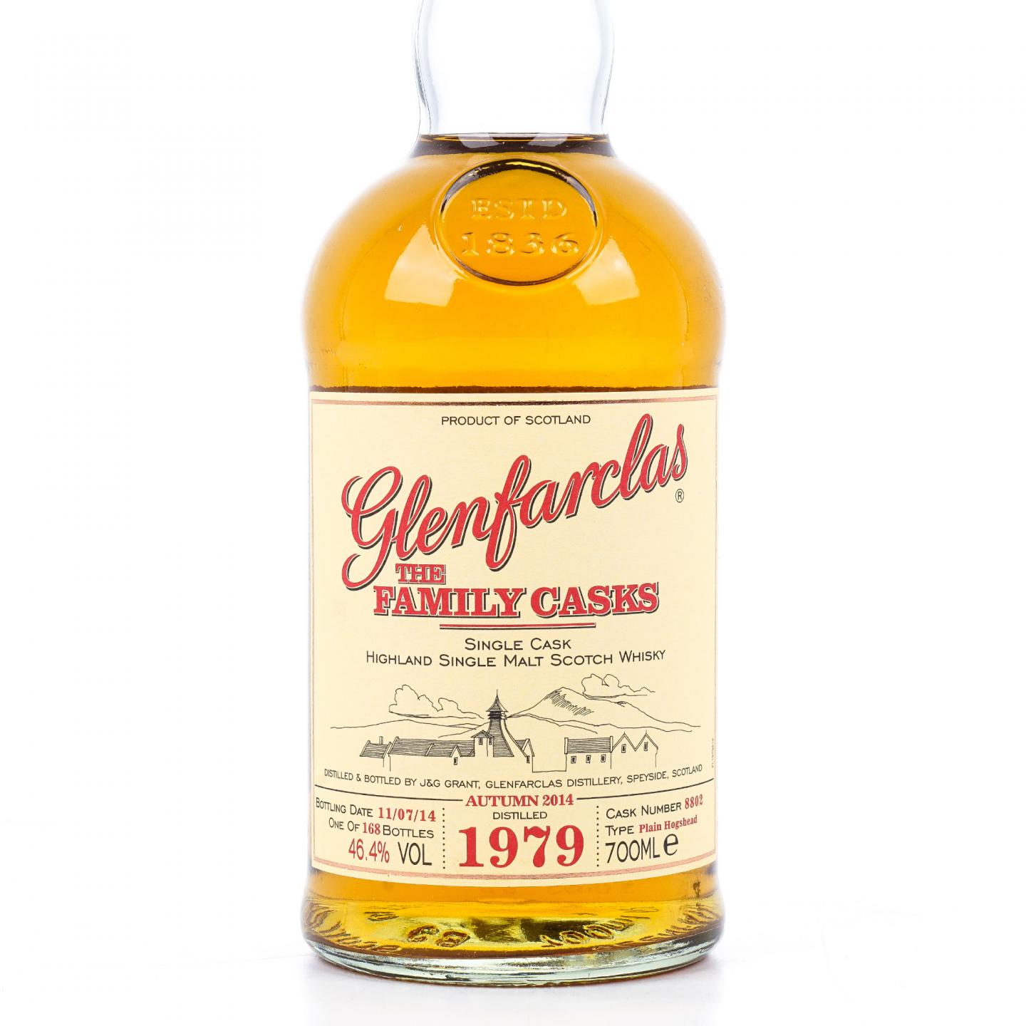 Glenfarclas 格兰花格 1979-2014 家族桶#8802