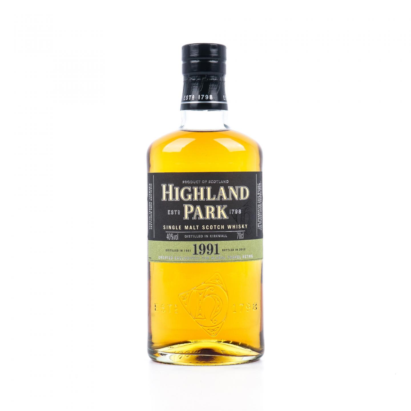 Highland Park 高原骑士 1991-2012 Travel Retail