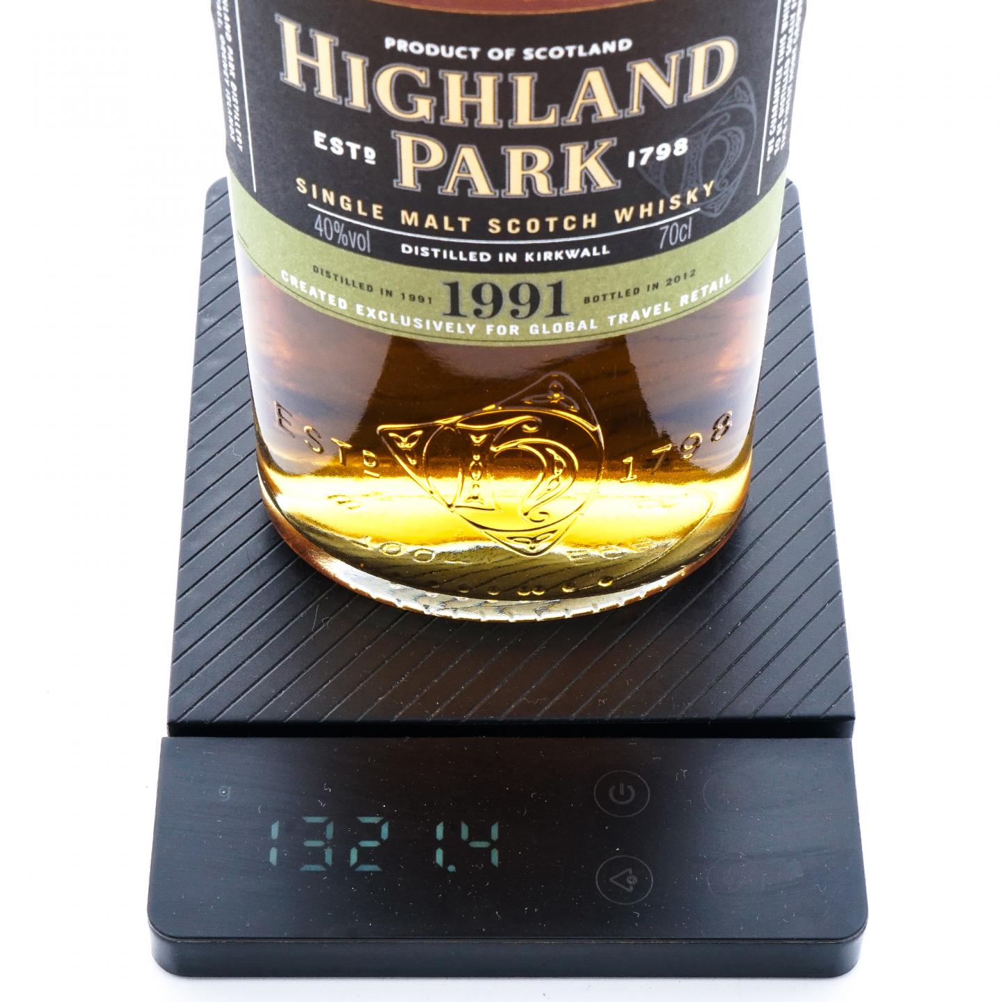 Highland Park 高原骑士 1991-2012 Travel Retail