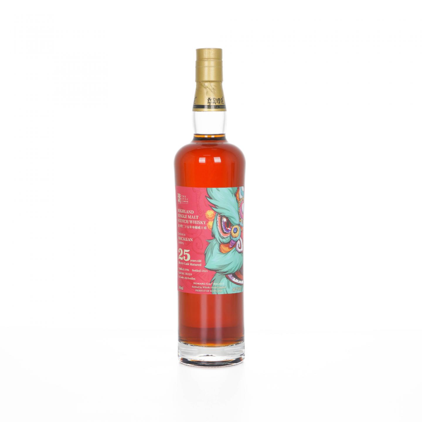 Macallan 麦卡伦 25年 1996-2021 蔡昊精选