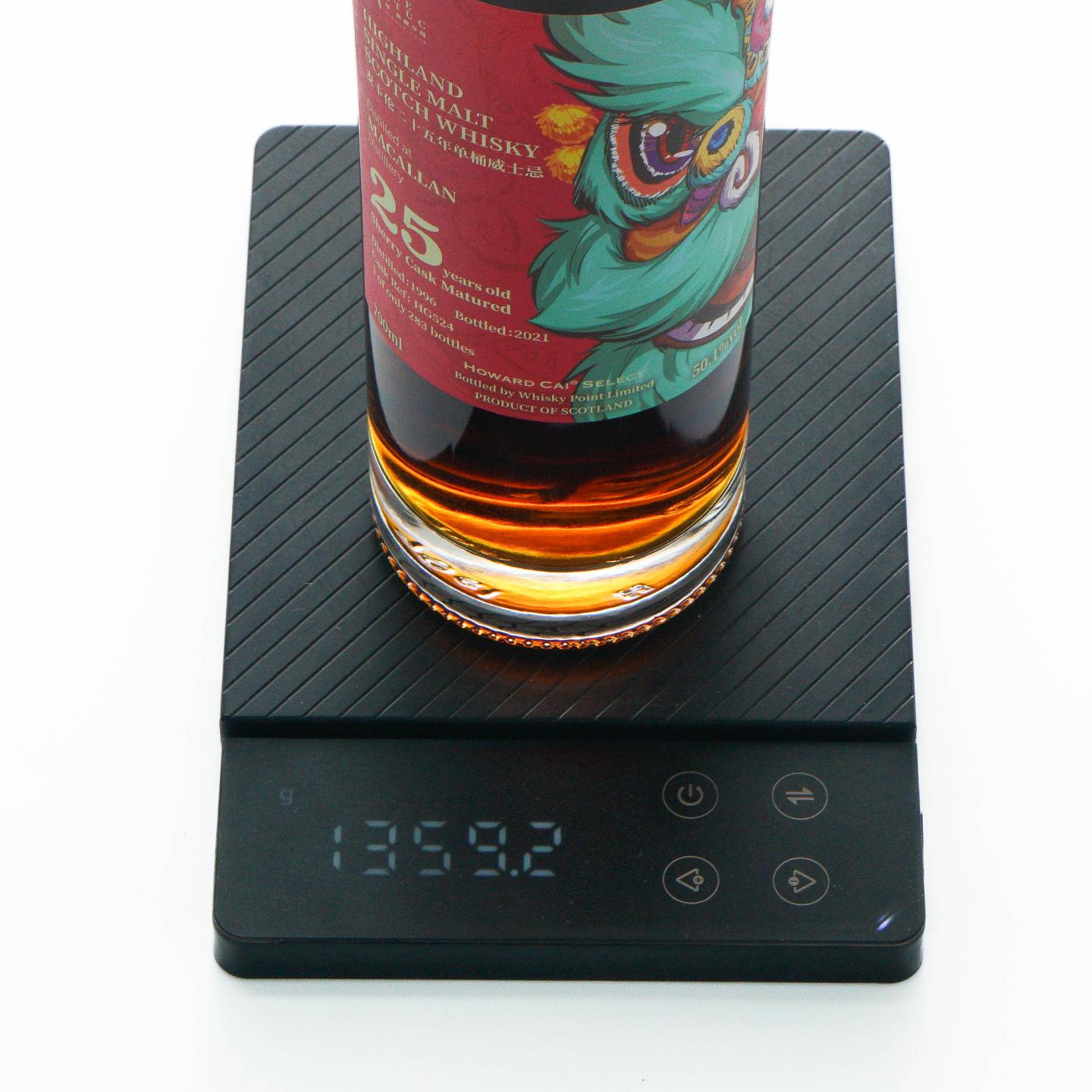 Macallan 麦卡伦 25年 1996-2021 蔡昊精选 桶号#HG524