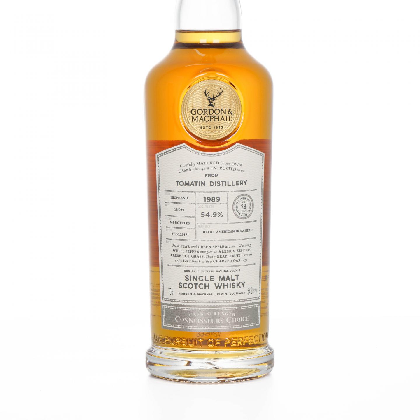 Tomatin 汤马丁 29年 1989-2018 GM