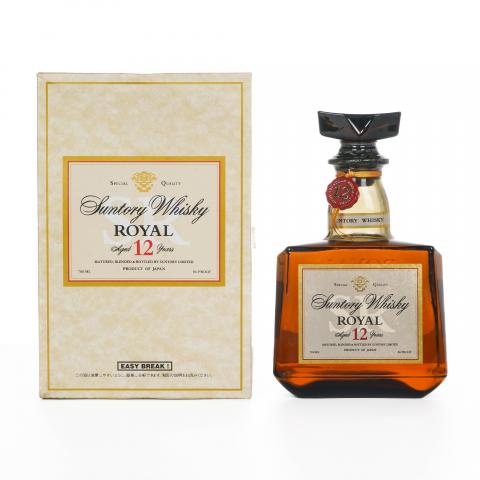 三得利 Royal 12年 SR 金花标