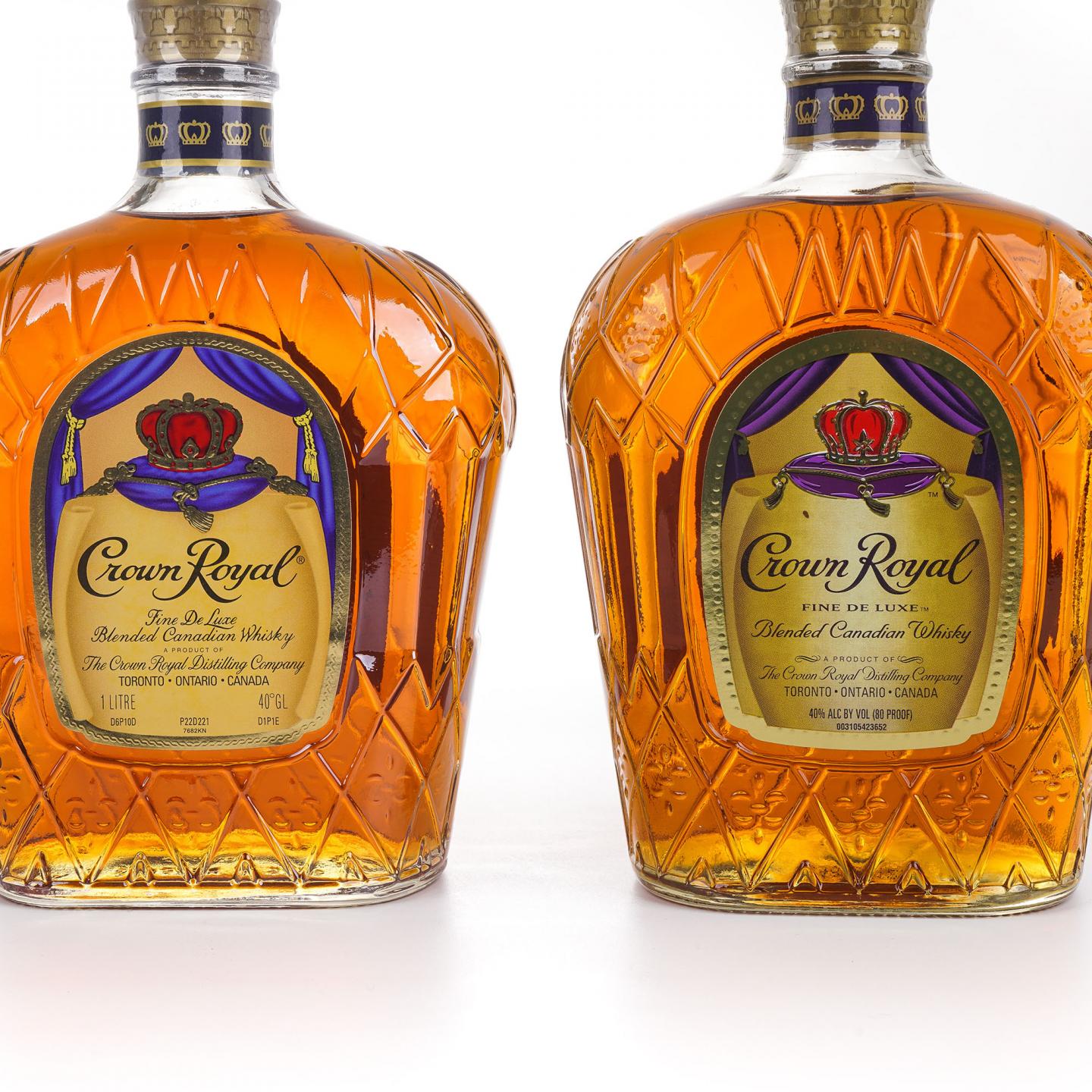 Crown Royal 加拿大调和威士忌 750ml/1000ml 3支组