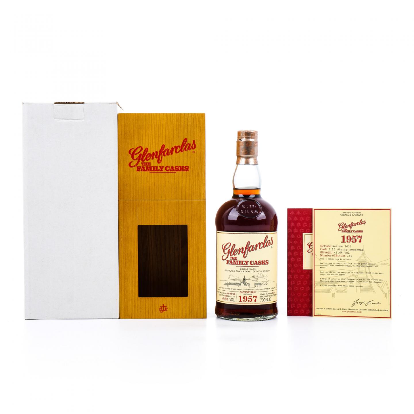Glenfarclas 格兰花格 1957-2013 家族桶#2126