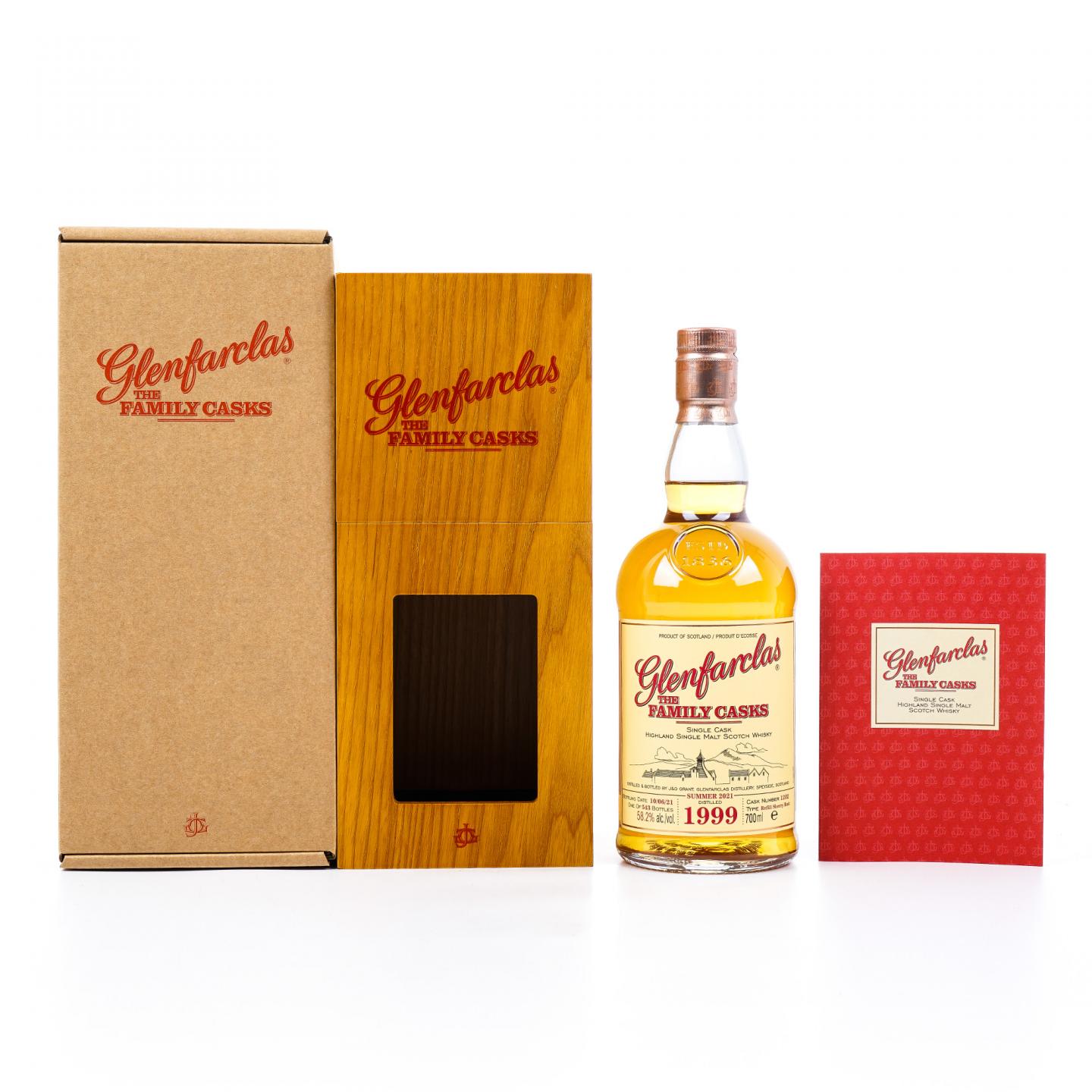 Glenfarclas 格兰花格 1999-2021 家族桶#1202