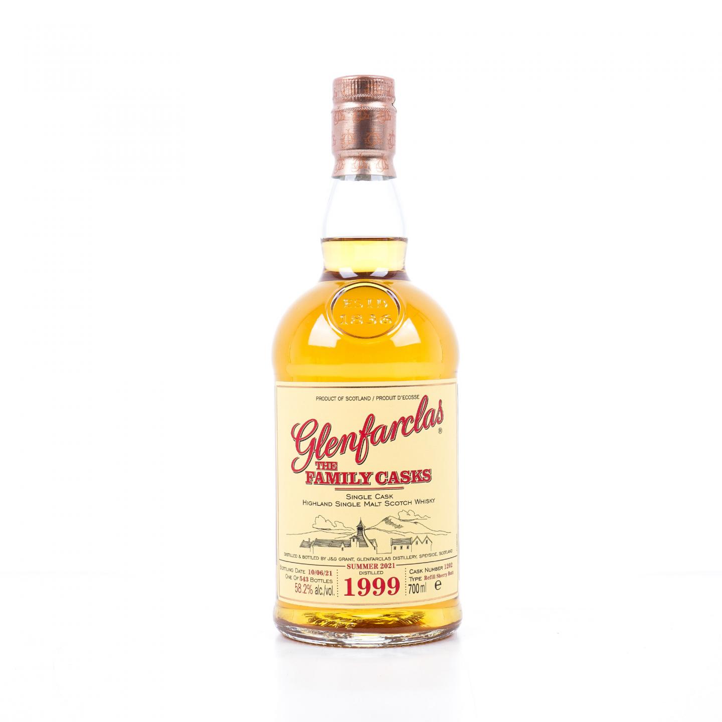 Glenfarclas 格兰花格 1999-2021 家族桶#1202