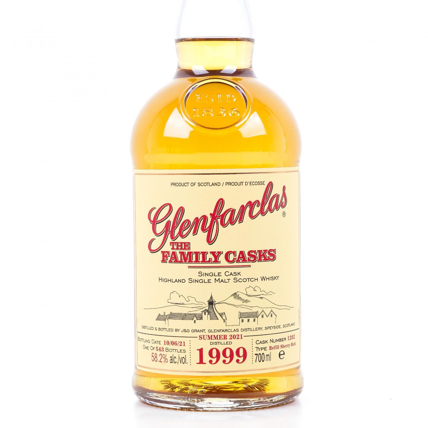 Glenfarclas 格兰花格 1999-2021 家族桶#1202