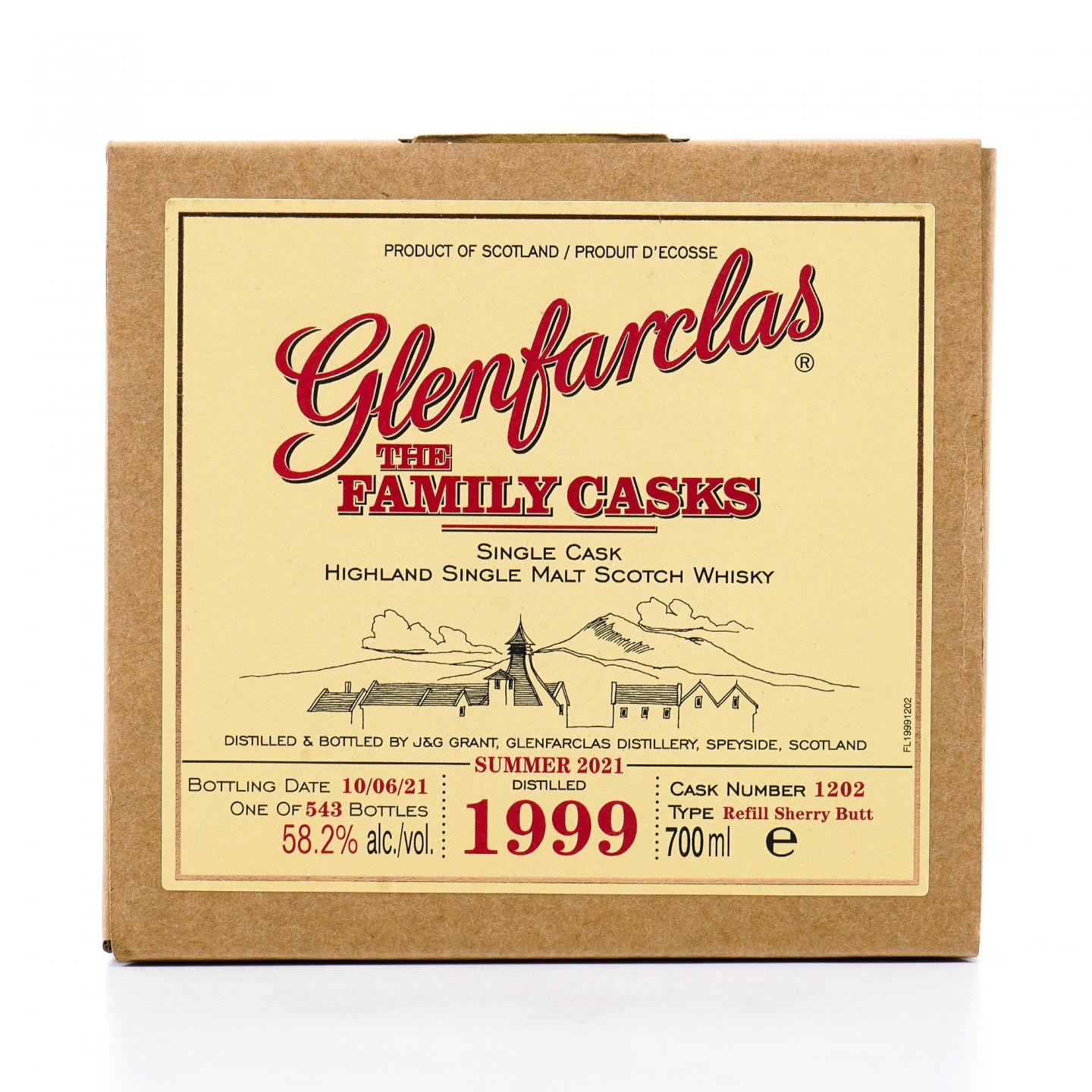 Glenfarclas 格兰花格 1999-2021 家族桶#1202
