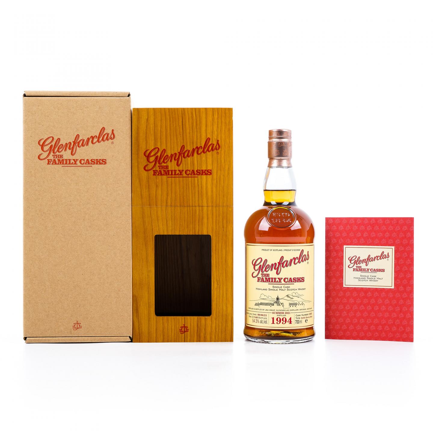 Glenfarclas 格兰花格 1994-2021 家族桶#1583