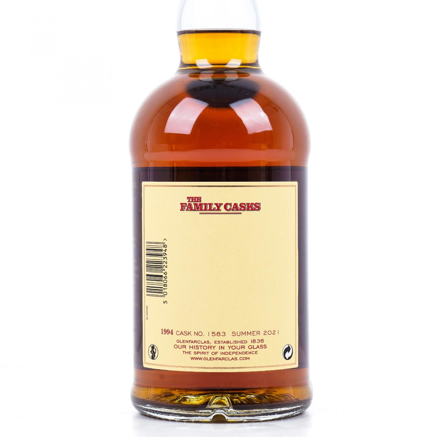 Glenfarclas 格兰花格 1994-2021 家族桶#1583