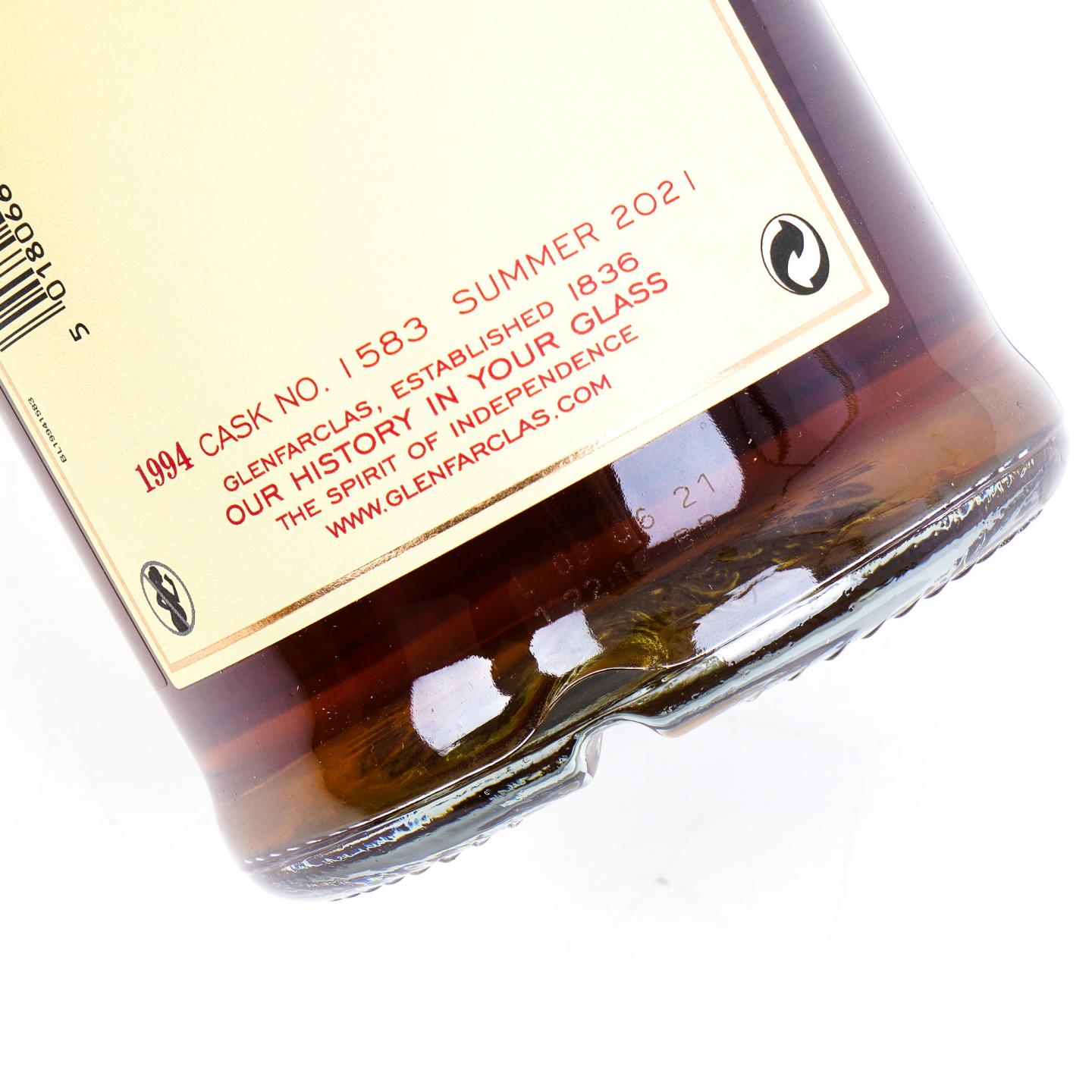Glenfarclas 格兰花格 1994-2021 家族桶#1583