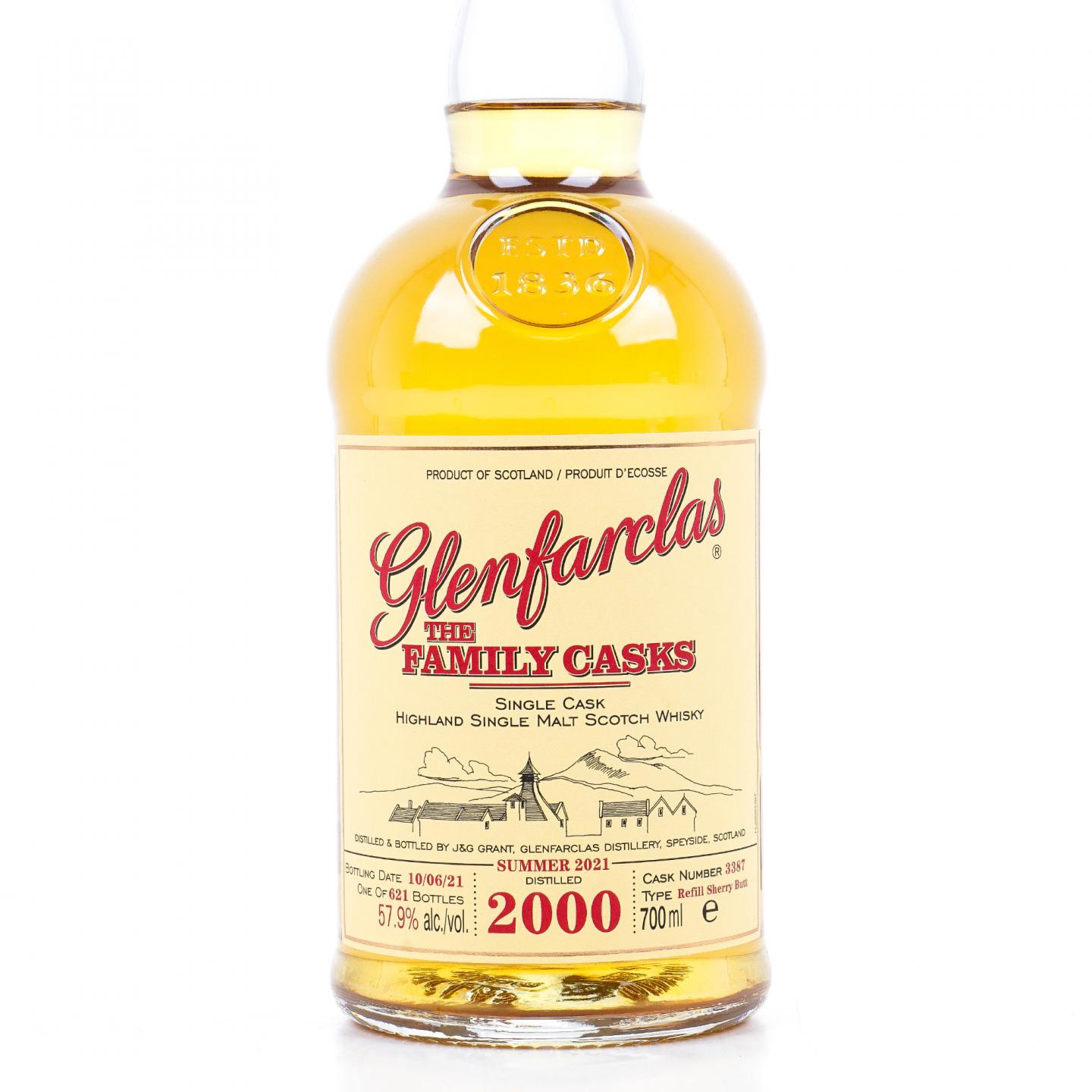 Glenfarclas 格兰花格 2000-2021 家族桶#3387