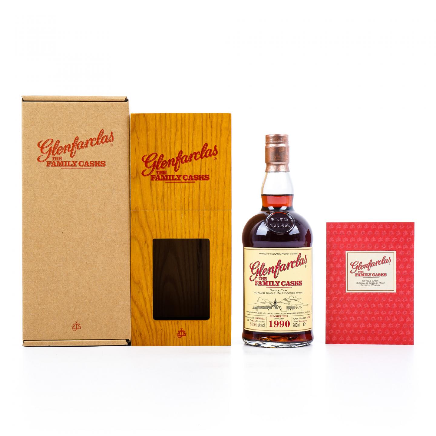Glenfarclas 格兰花格 1990-2021 家族桶#9256