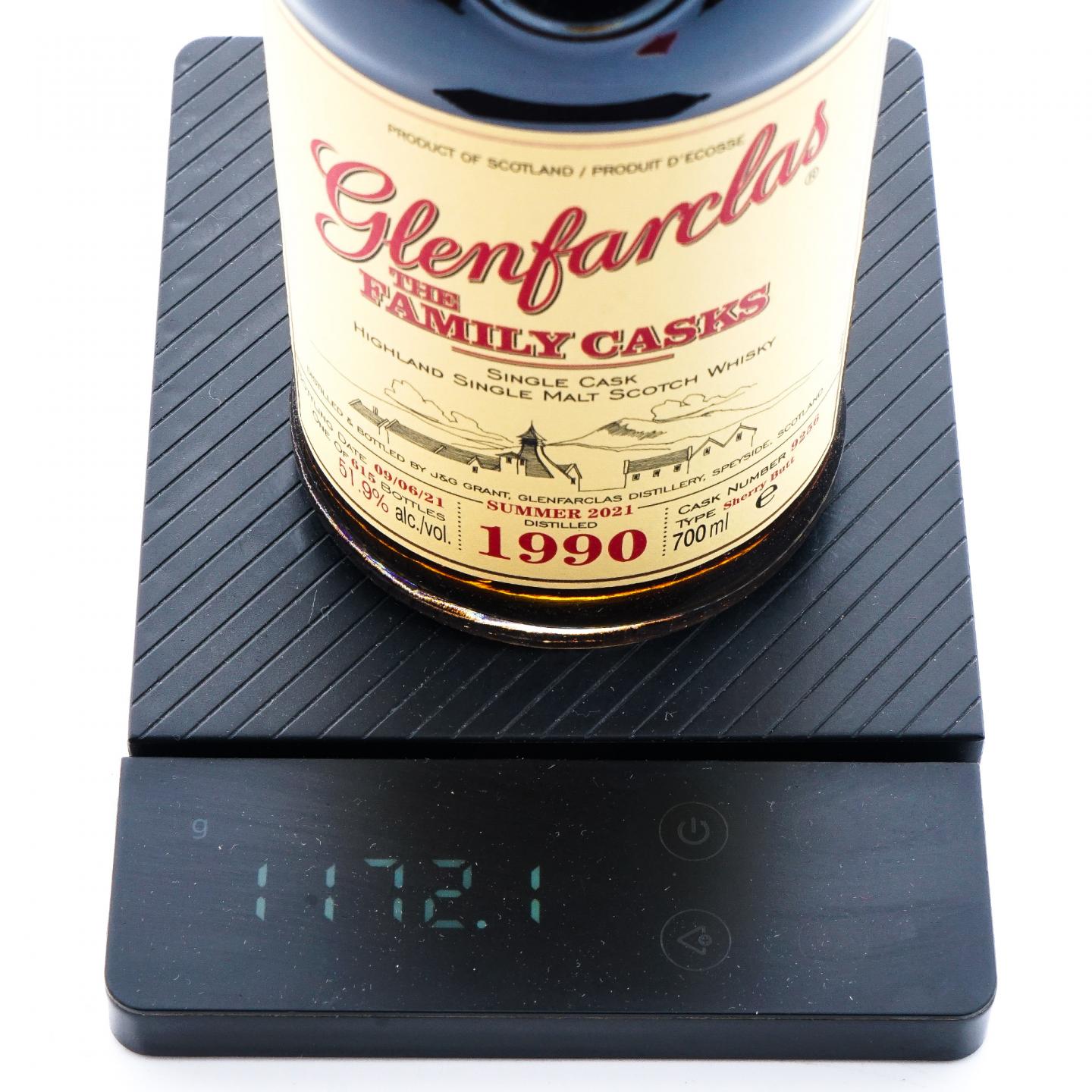 Glenfarclas 格兰花格 1990-2021 家族桶#9256