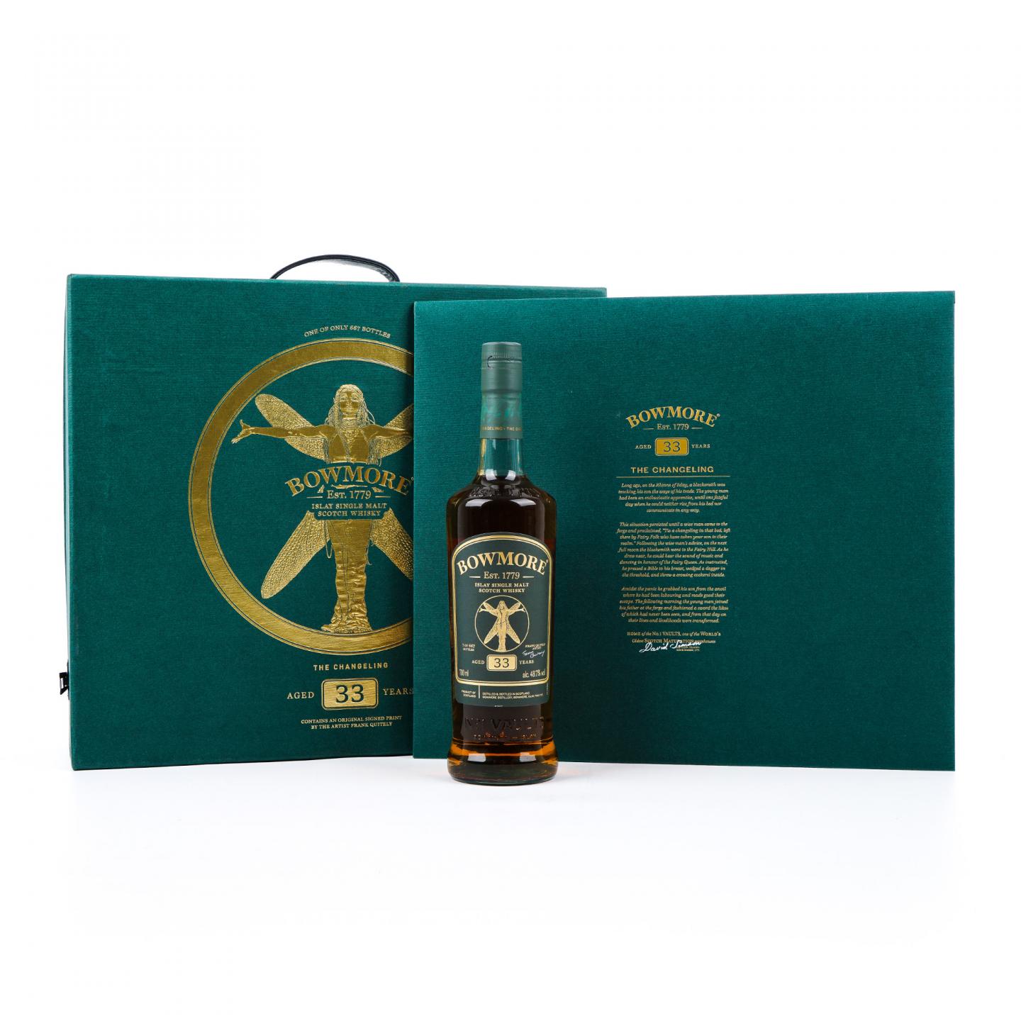 Bowmore 波摩 33年 换生灵 48.7%