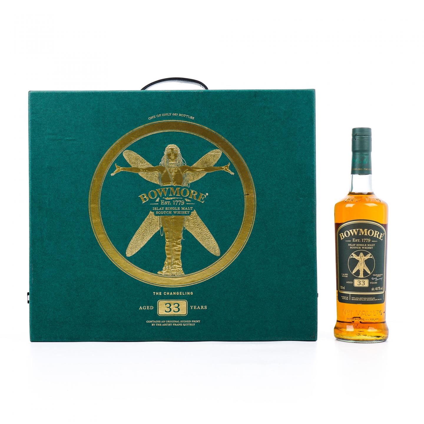 Bowmore 波摩 33年 换生灵 48.7%