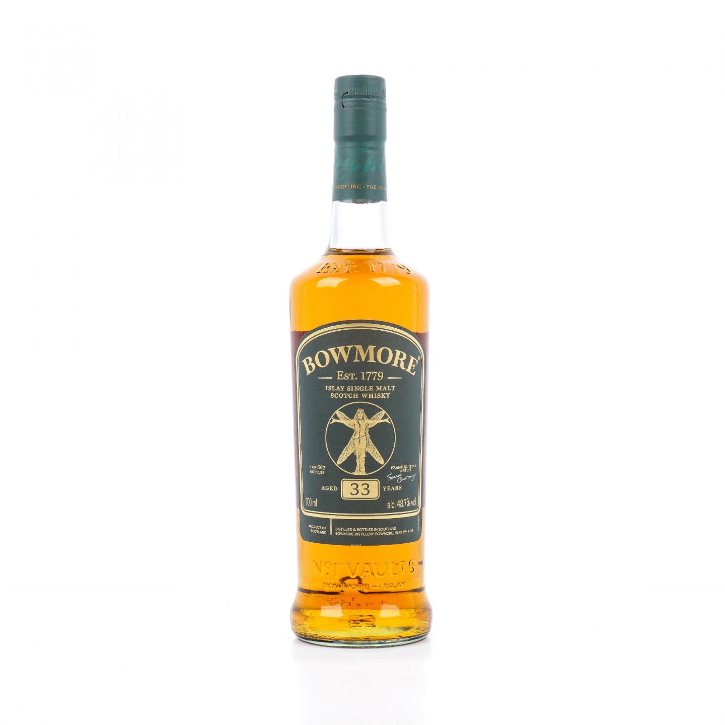 Bowmore 波摩 33年 换生灵 48.7%