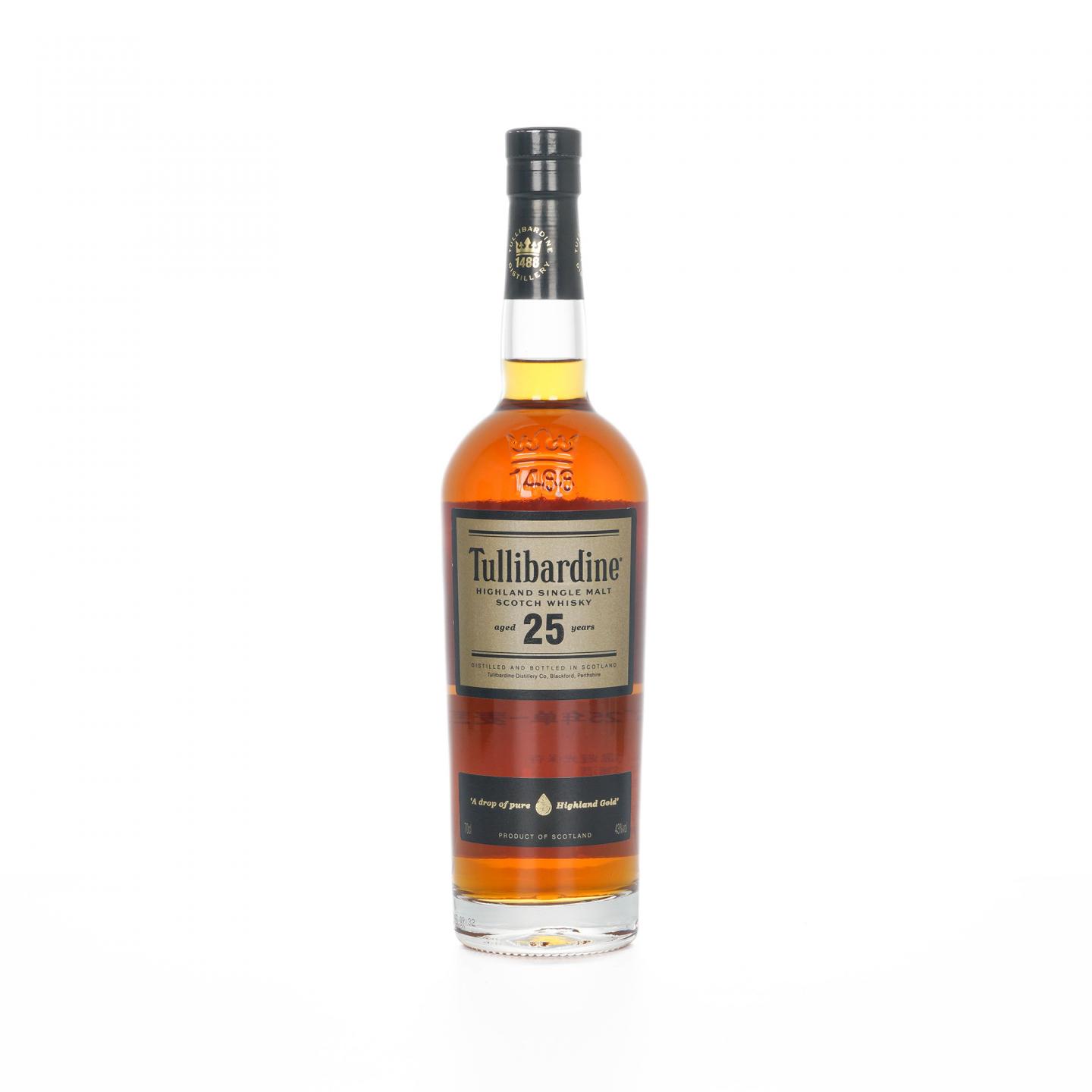 Tullibardine 图里巴丁 25年 2020 雪莉桶 礼盒装