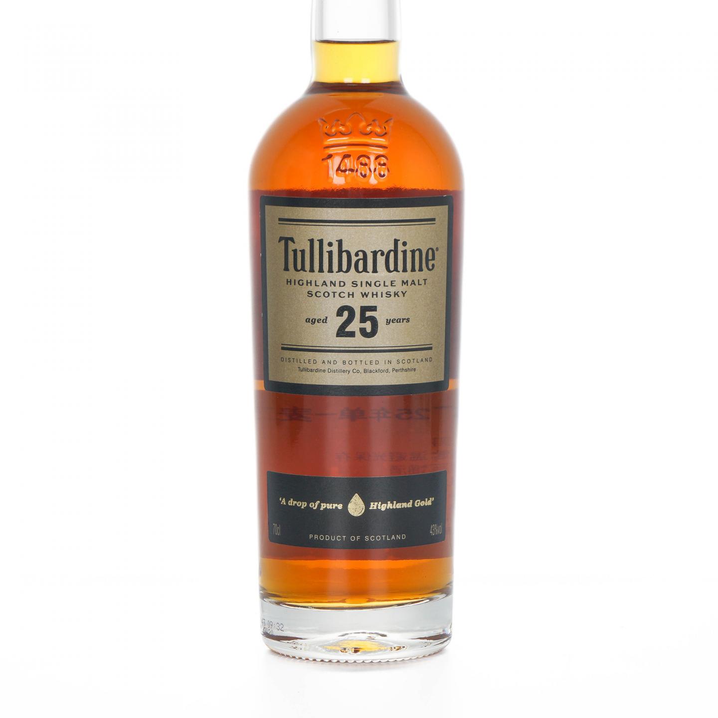Tullibardine 图里巴丁 25年 2020 雪莉桶 礼盒装