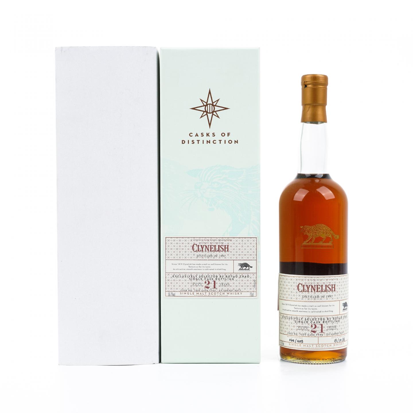 Clynelish 克里尼利基 21年 1997-2018 赵波尧选桶
