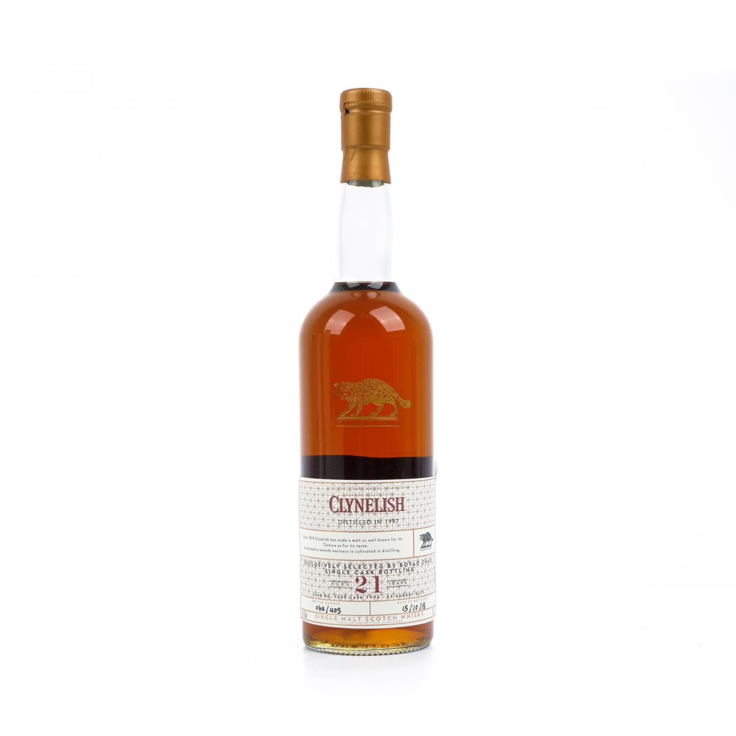 Clynelish 克里尼利基 21年 1997-2018 赵波尧选桶