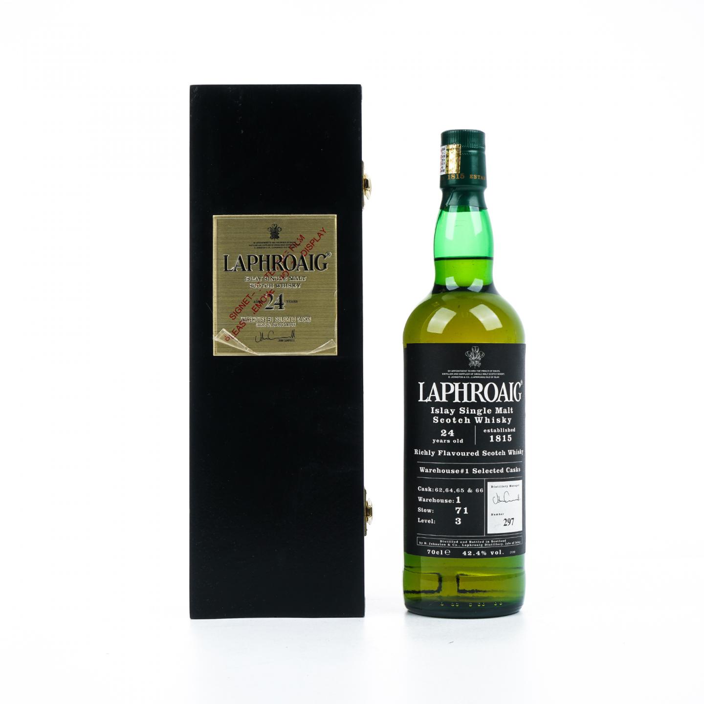 Laphroaig 拉弗格 24年 Warehouse #1