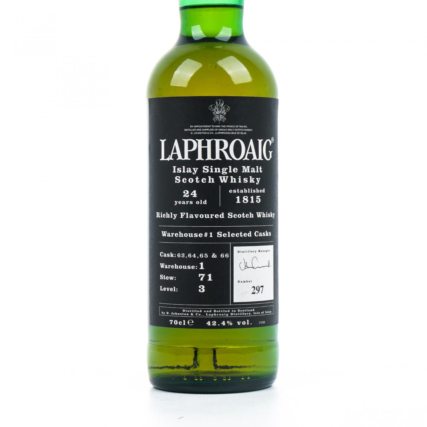 Laphroaig 拉弗格 24年 Warehouse #1