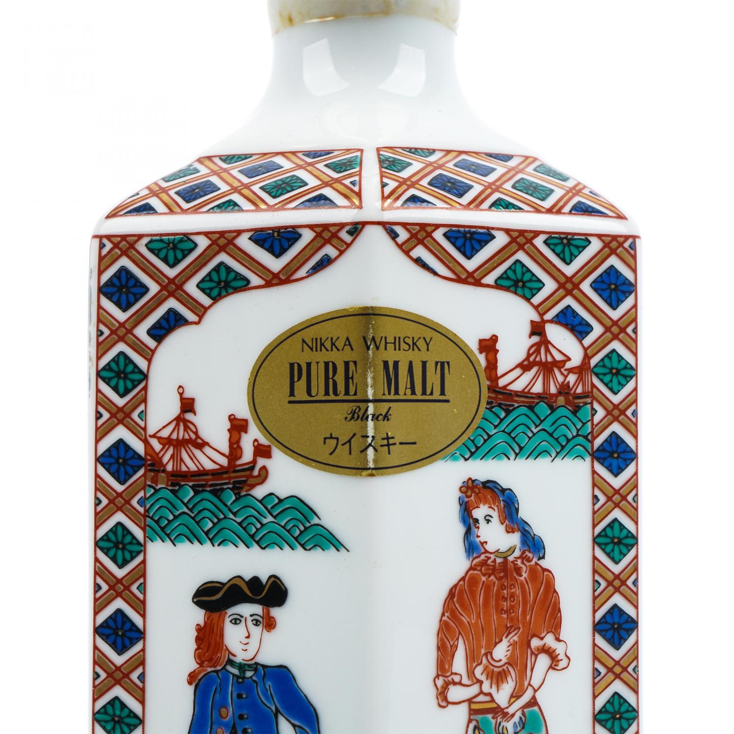 Nikka Black 有田烧瓷瓶 Pure Malt 600ml