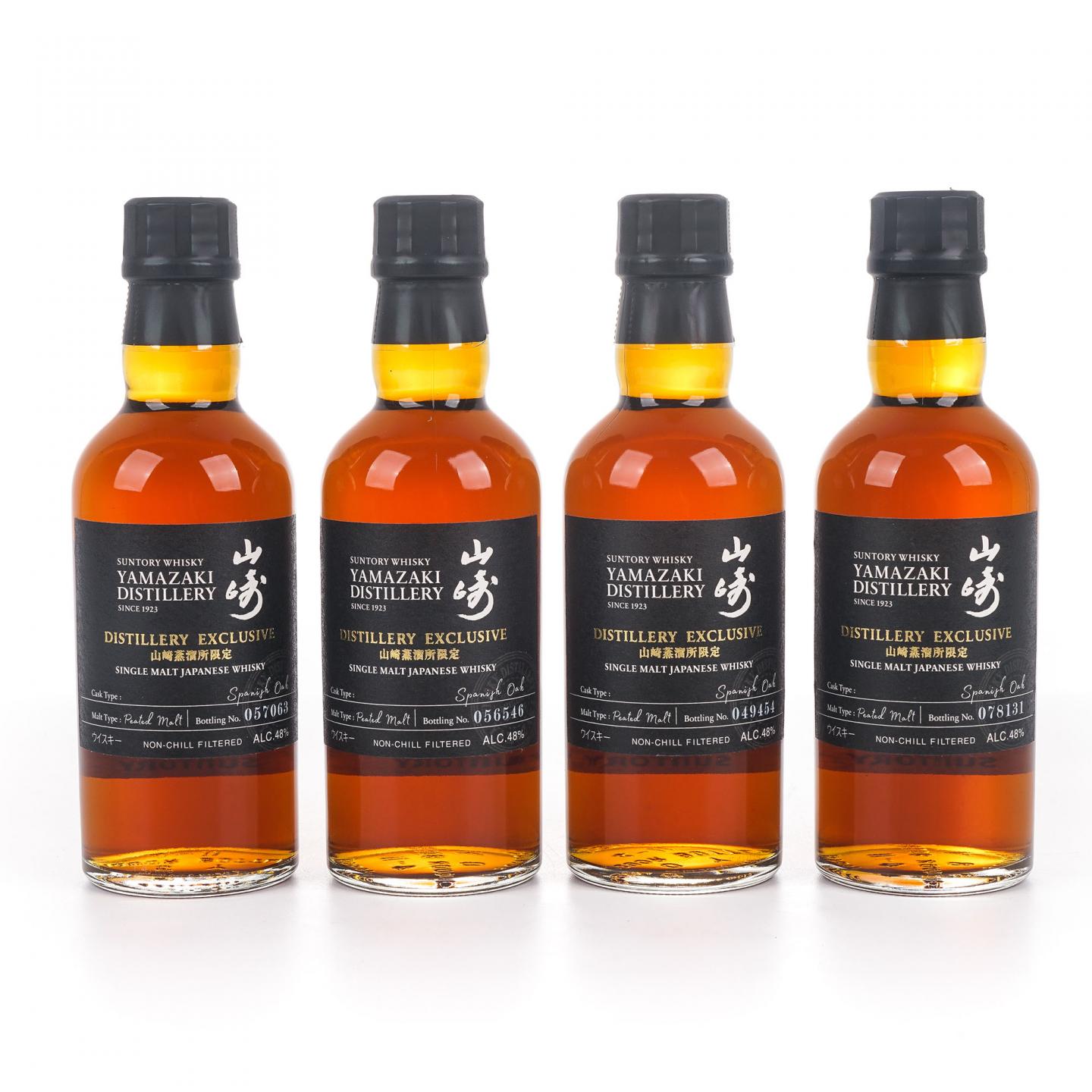 【中样】山崎蒸馏所限定 Peated Malt 4支组*180ml
