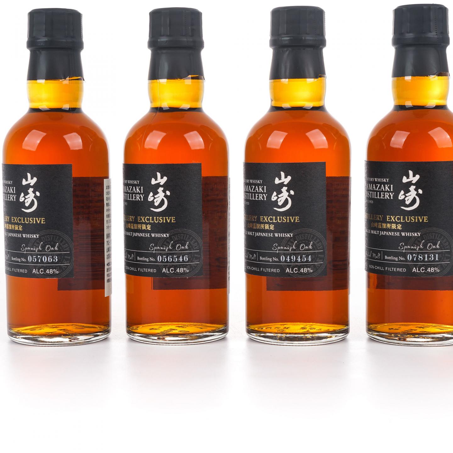【中样】山崎蒸馏所限定 Peated Malt 4支组*180ml