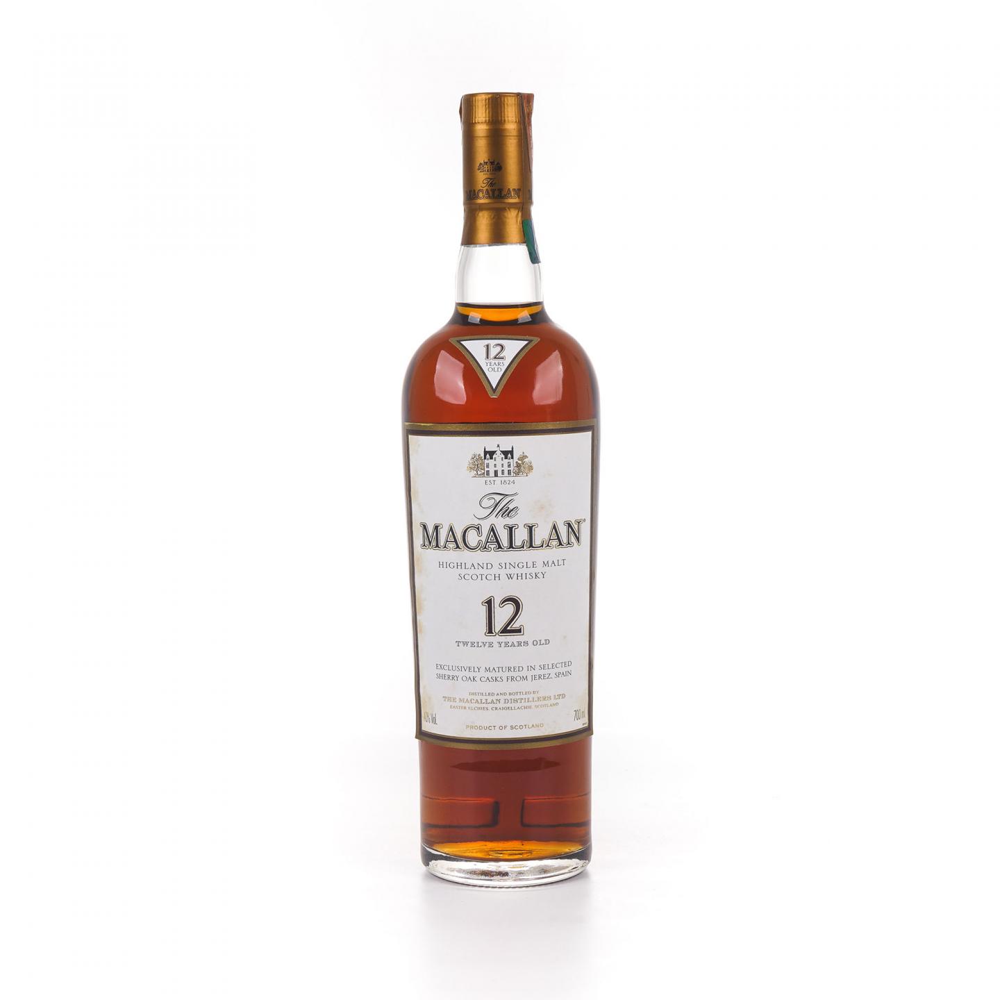 Macallan 麦卡伦 12年 雪莉桶 40%Vol.