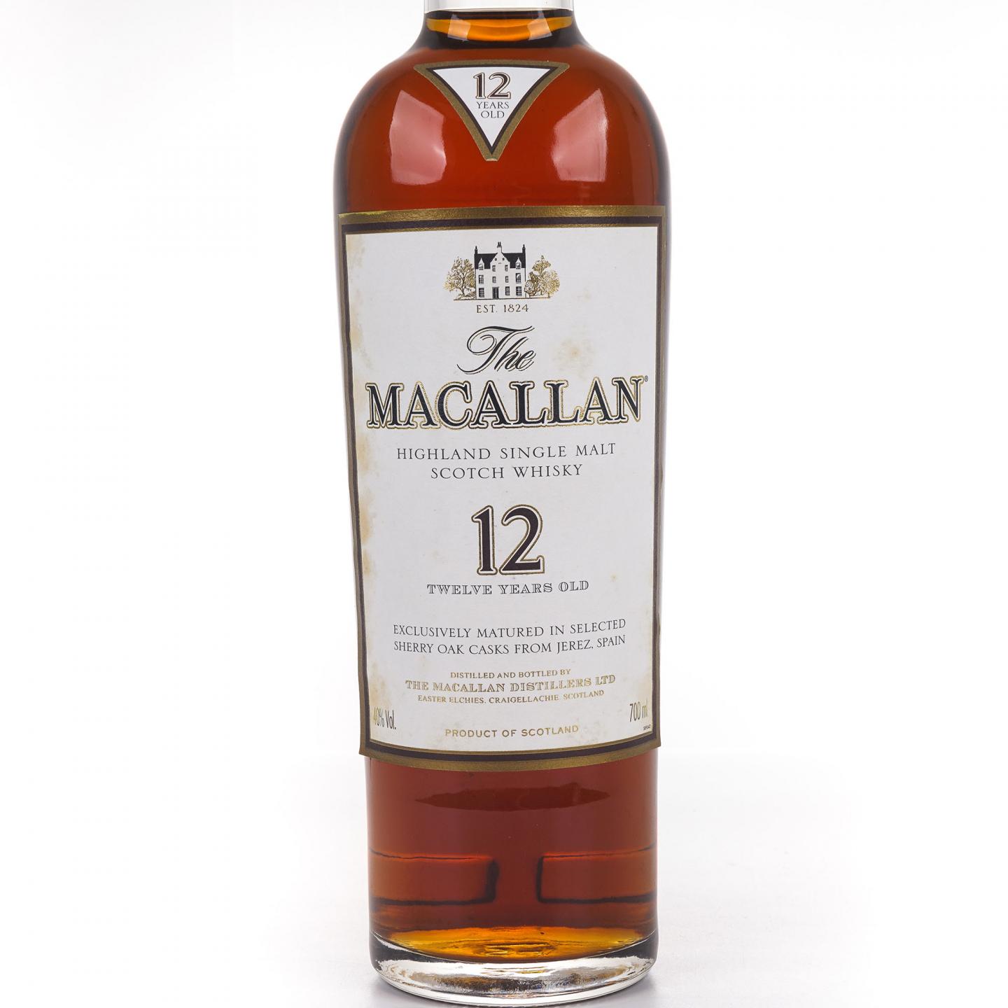 Macallan 麦卡伦 12年 雪莉桶 40%Vol.