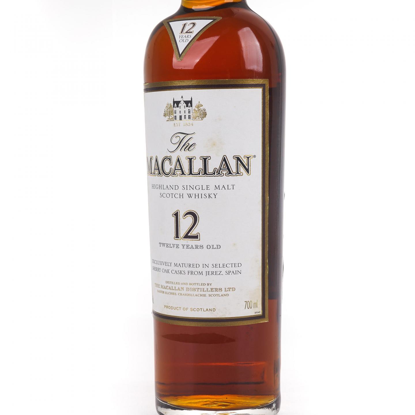 Macallan 麦卡伦 12年 雪莉桶 40%Vol.
