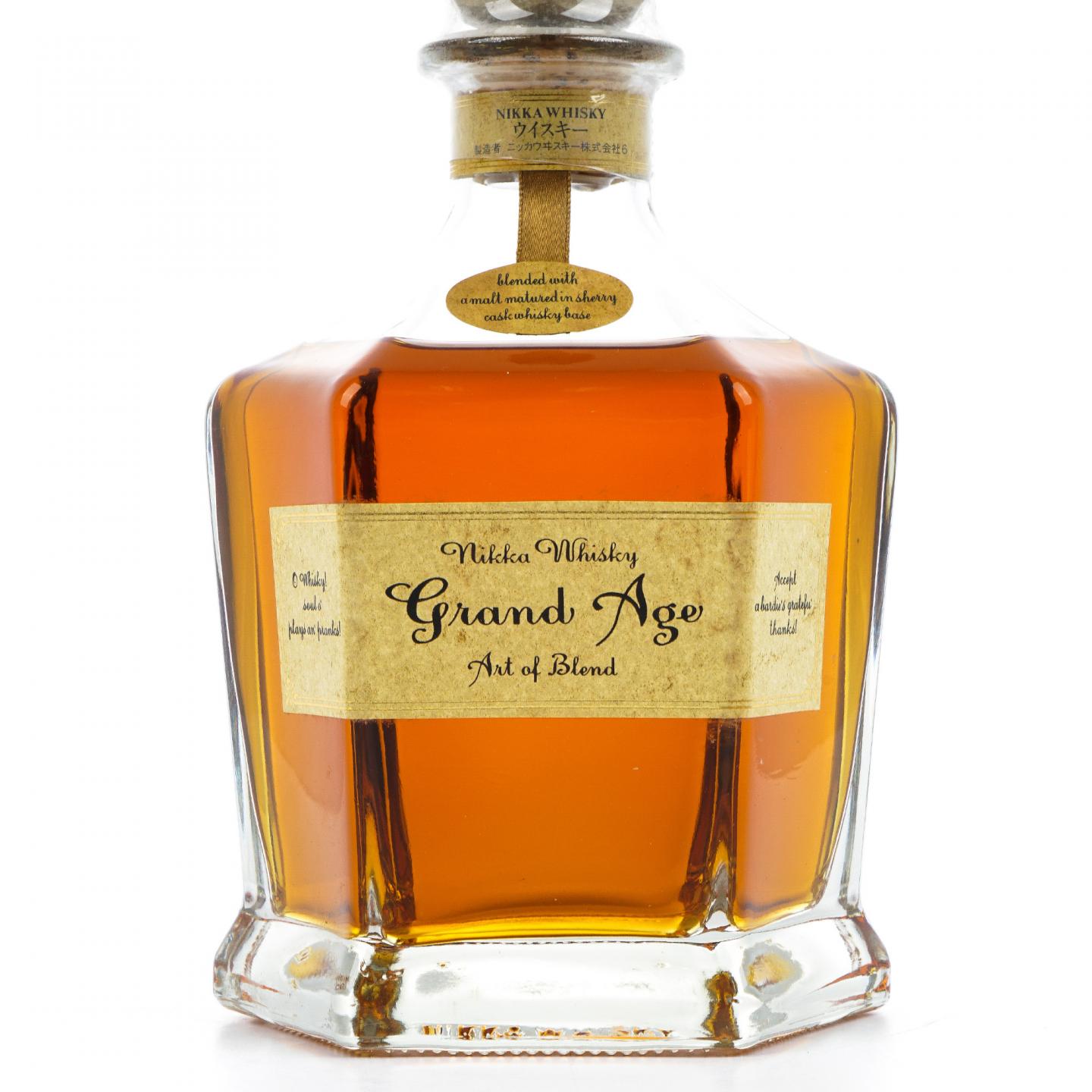 Nikka Grand Age 伟大时代 六角瓶 660ML